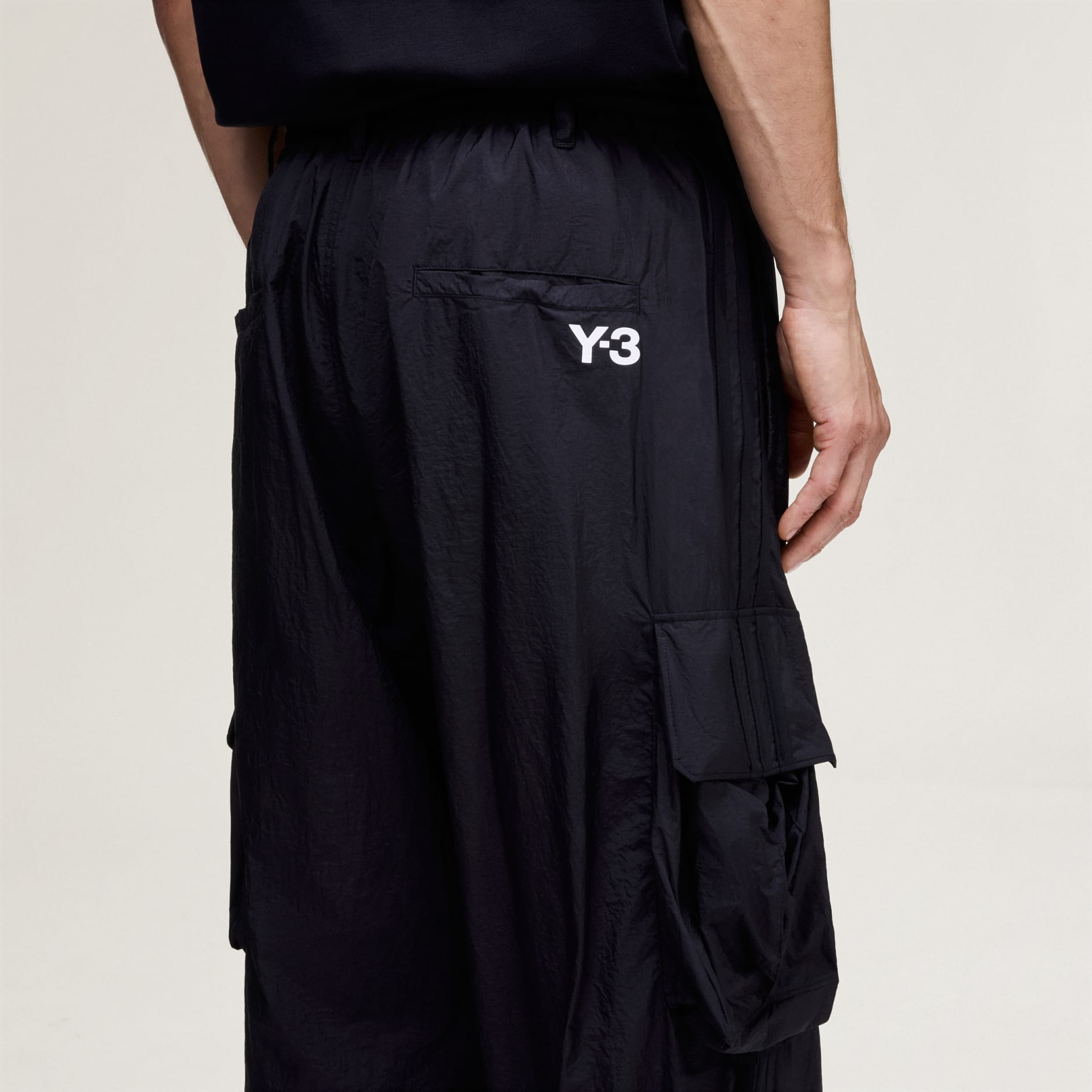 PANTALONI CARGO Y-3 NYLON WIRED 3 STRIPES