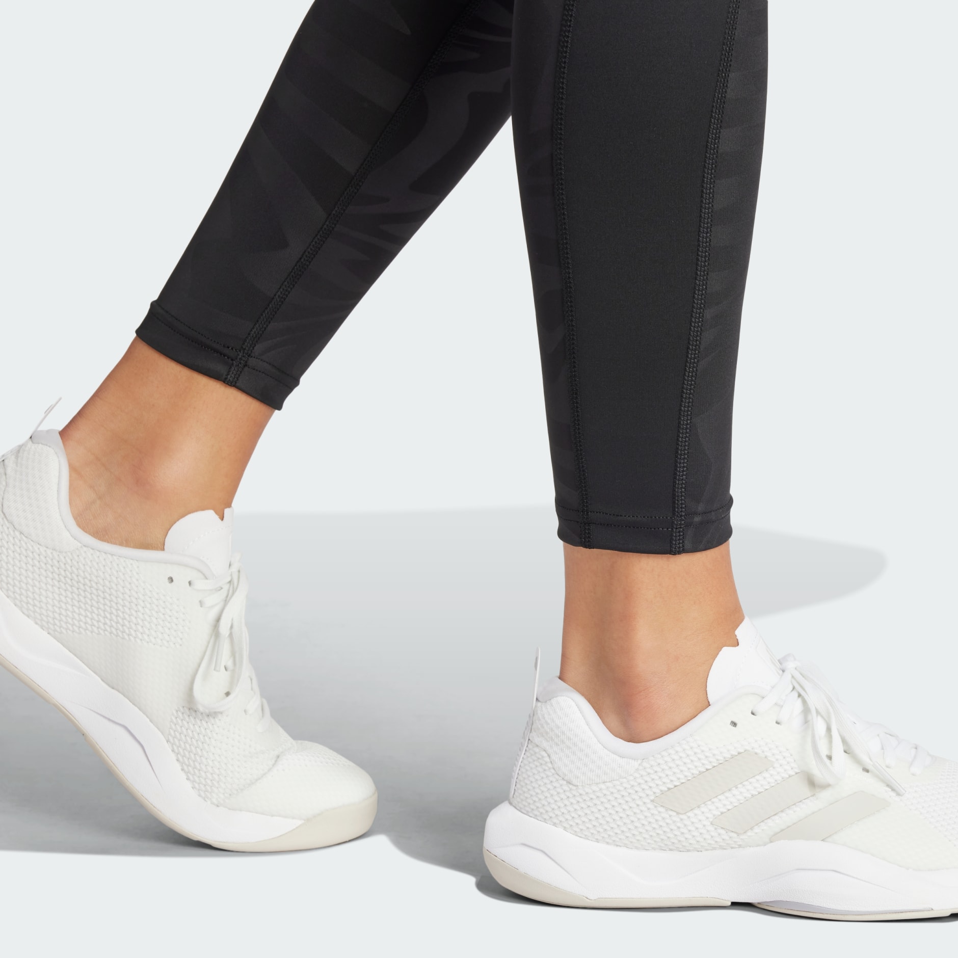 adidas Techfit Printed 7/8 Leggings - Black, Women's Training