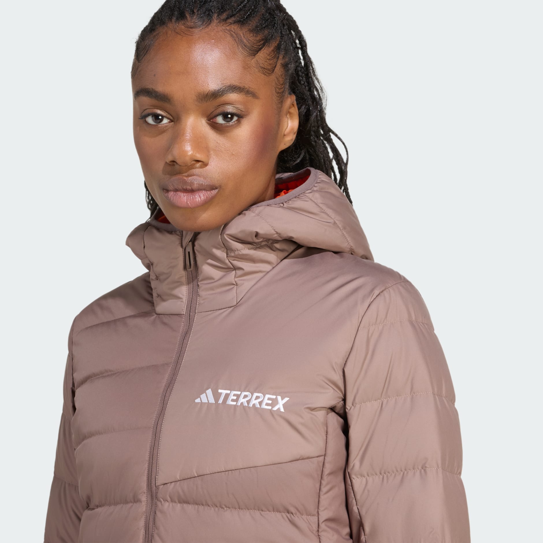 Veste &agrave; capuche Terrex Multi Light Down CLIMAWARM