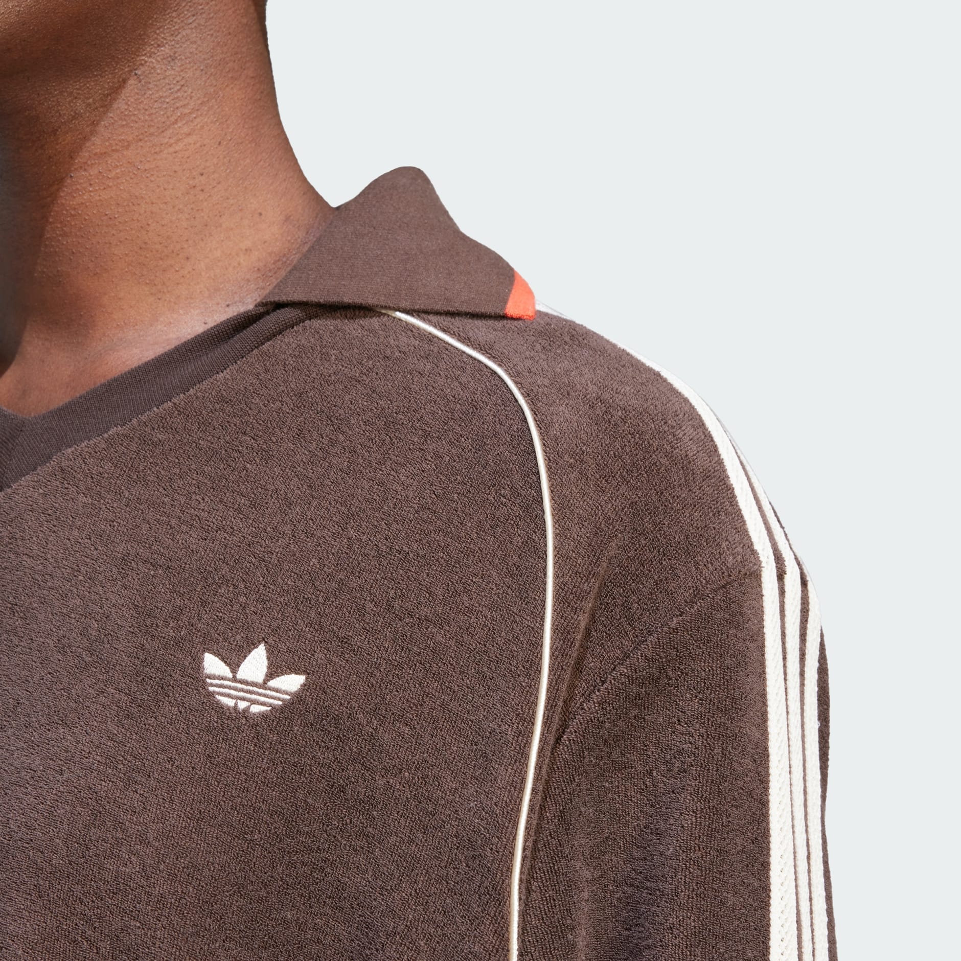 Clothing - Wales Bonner Long Sleeve Towel Shirt - Brown | adidas