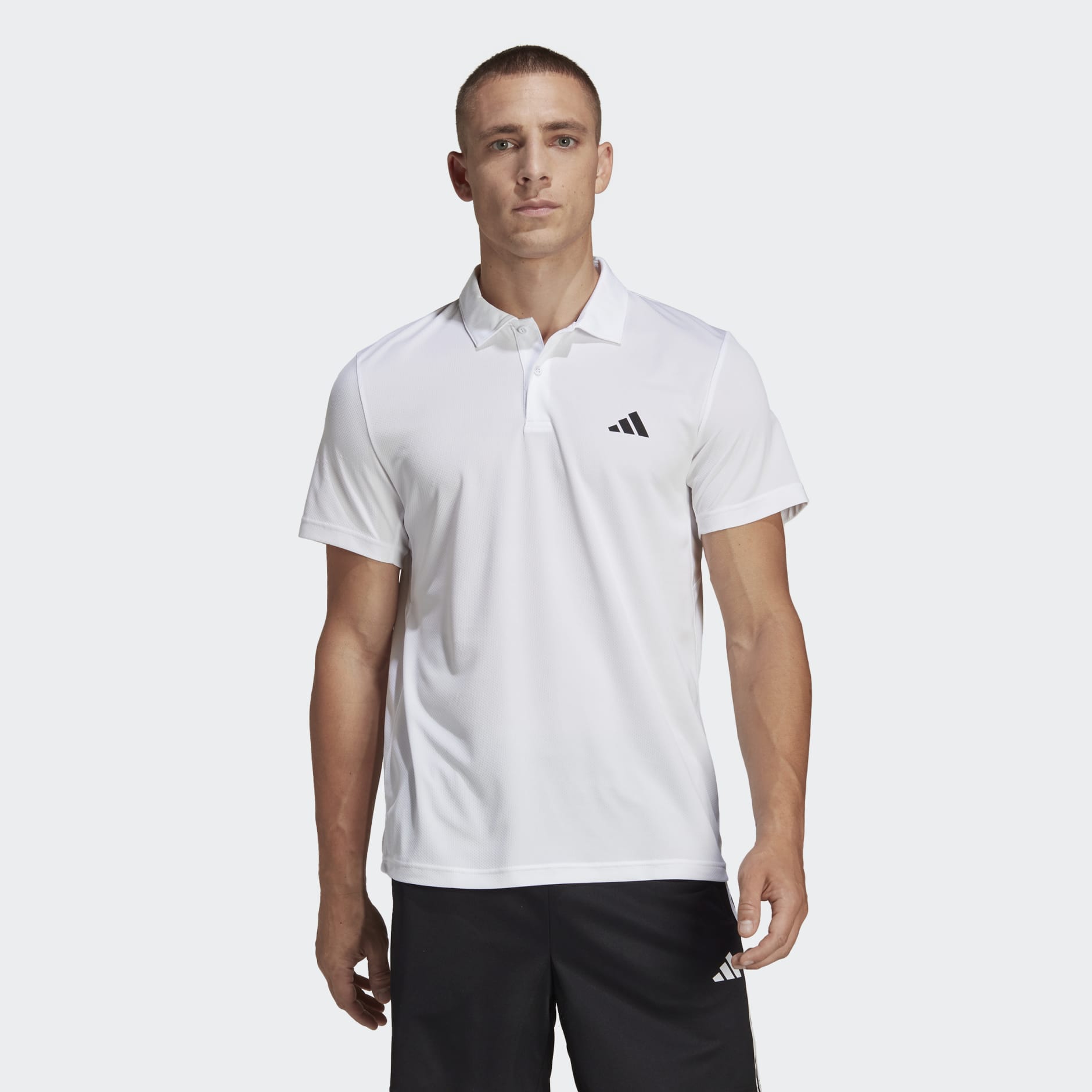 adidas Train Essentials Training Polo Shirt - White | adidas LK