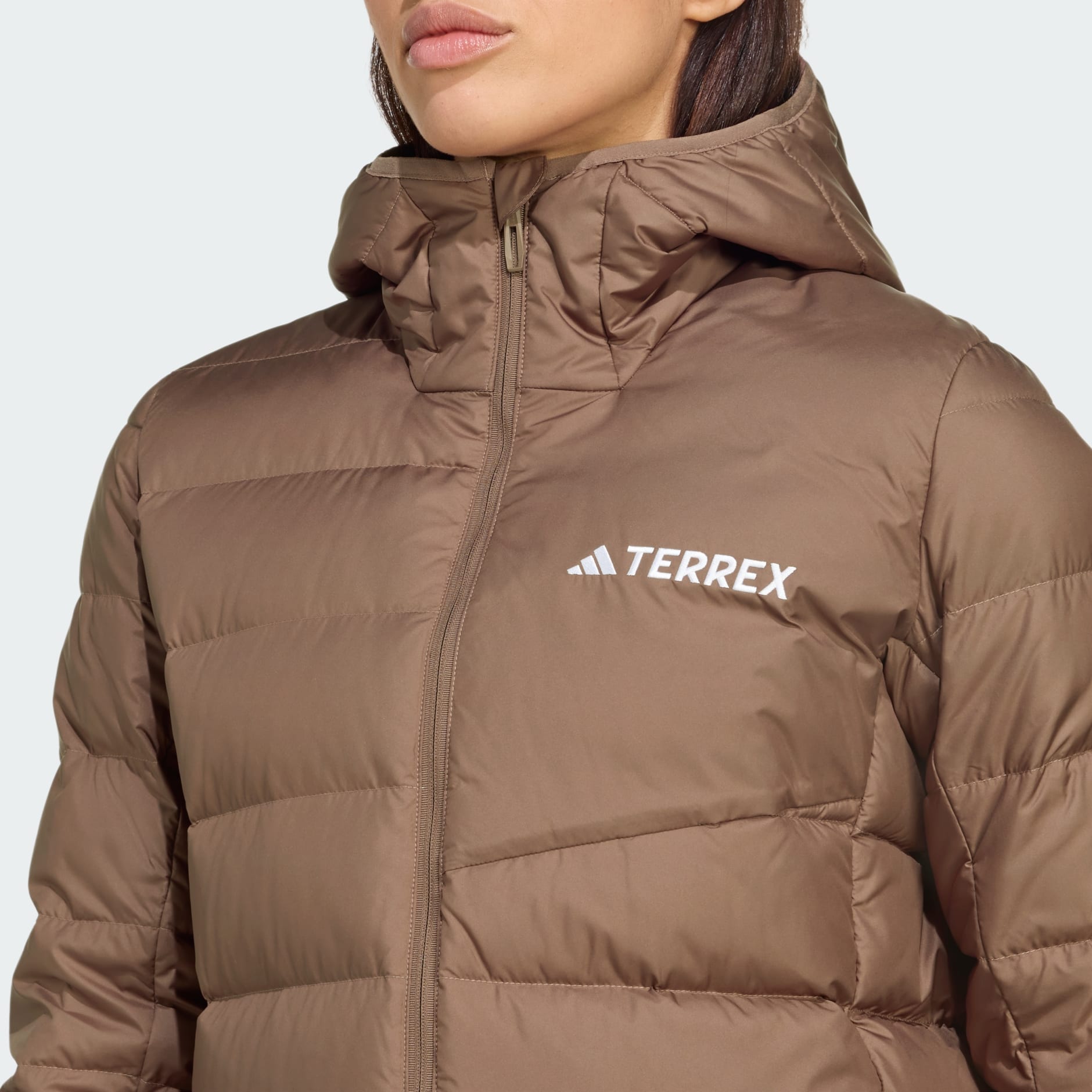 Jachetă parka cu glugă Terrex Multi Light Down 2.0