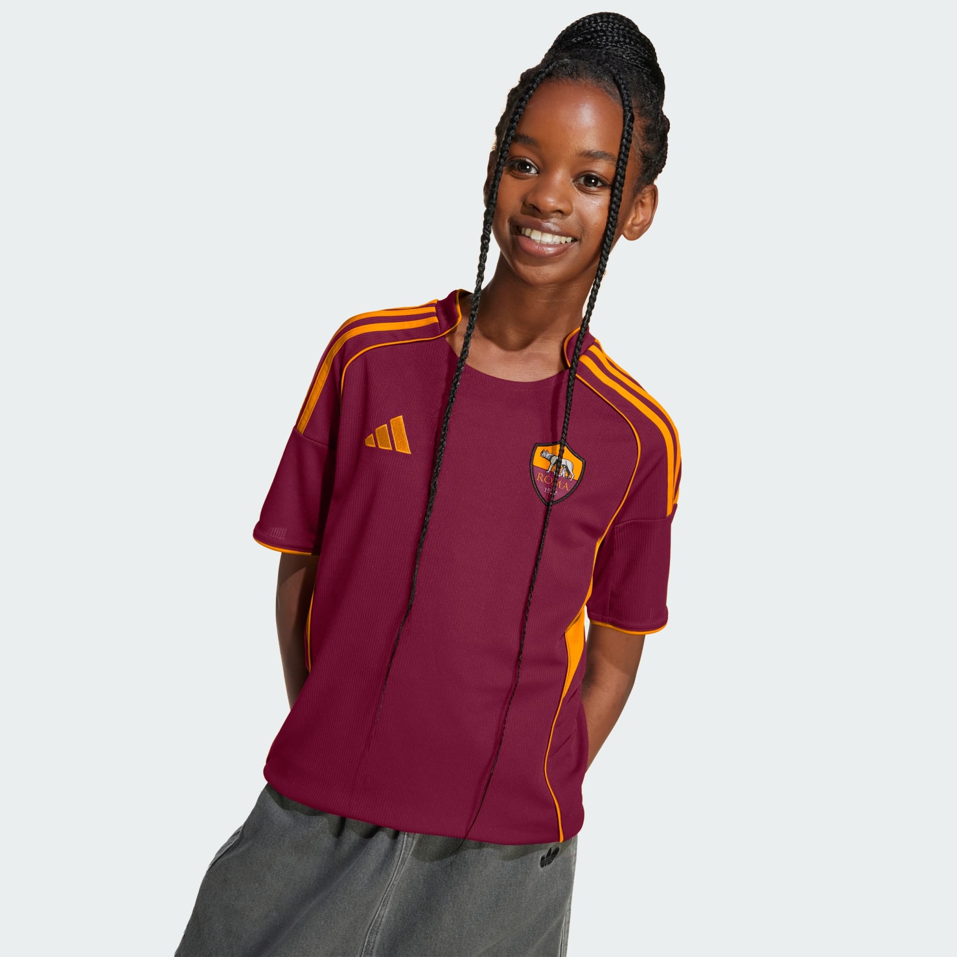 Tricou AS Roma 25/26 pentru teren propriu