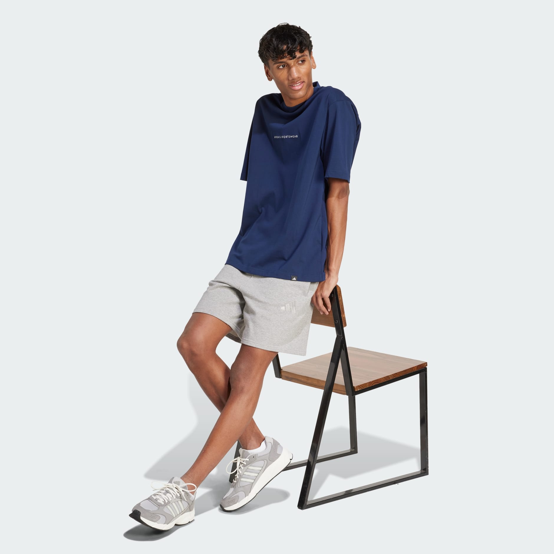 Clothing - Codes Doodle Camp Graphic Tee - Blue | adidas Oman