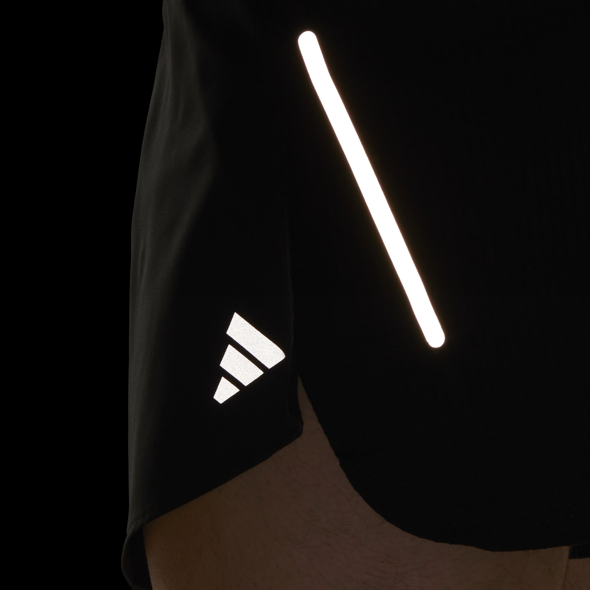 adidas Fast Split Shorts - Black