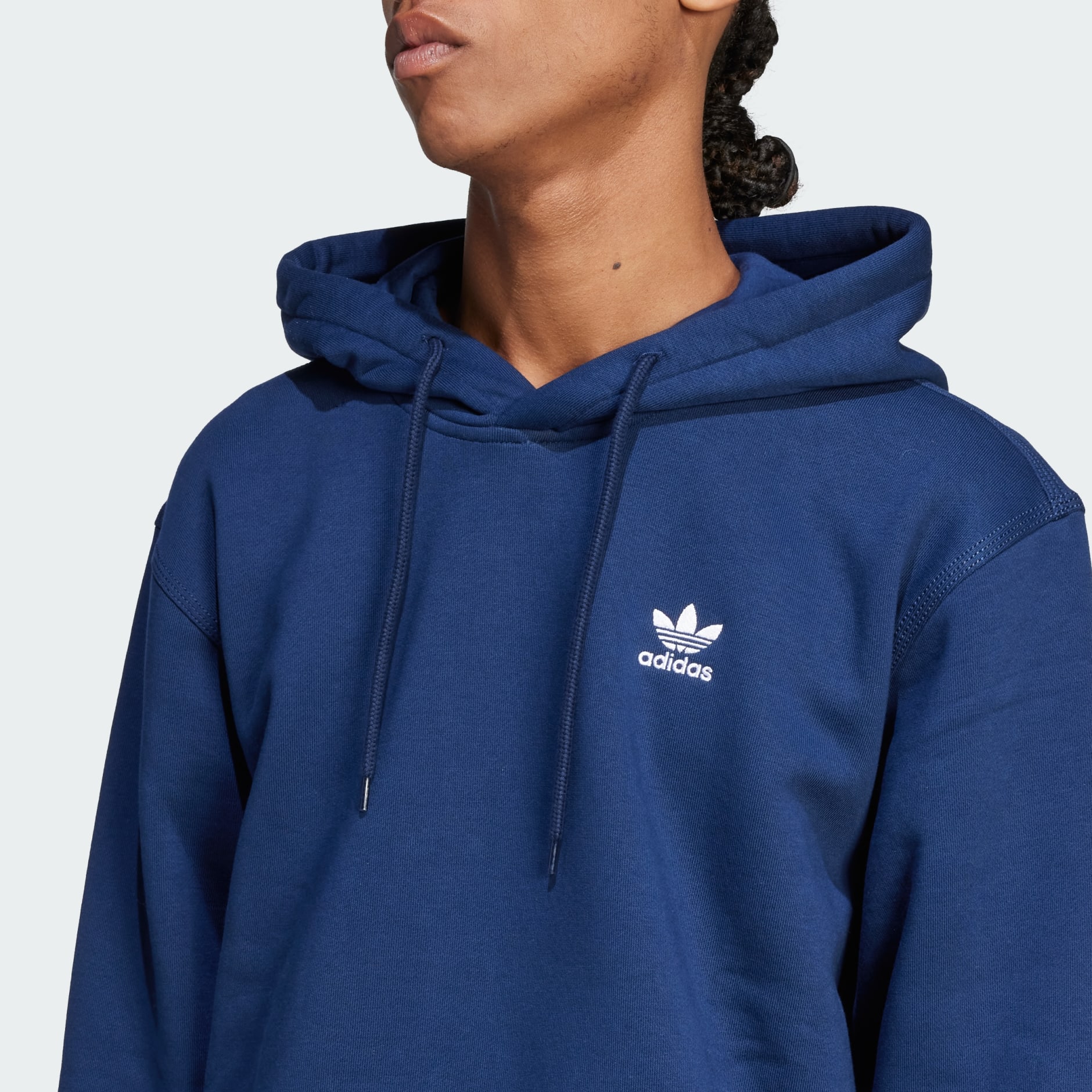 Majica &scaron;irokog kroja s kapuljačom Trefoil Essentials