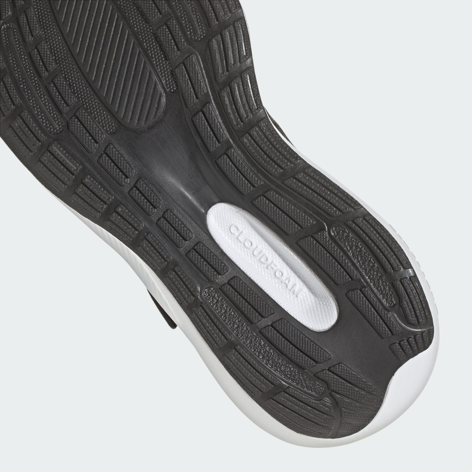 adidas RunFalcon 3.0 Elastic Lace Top Black Shoes - Strap KE | adidas
