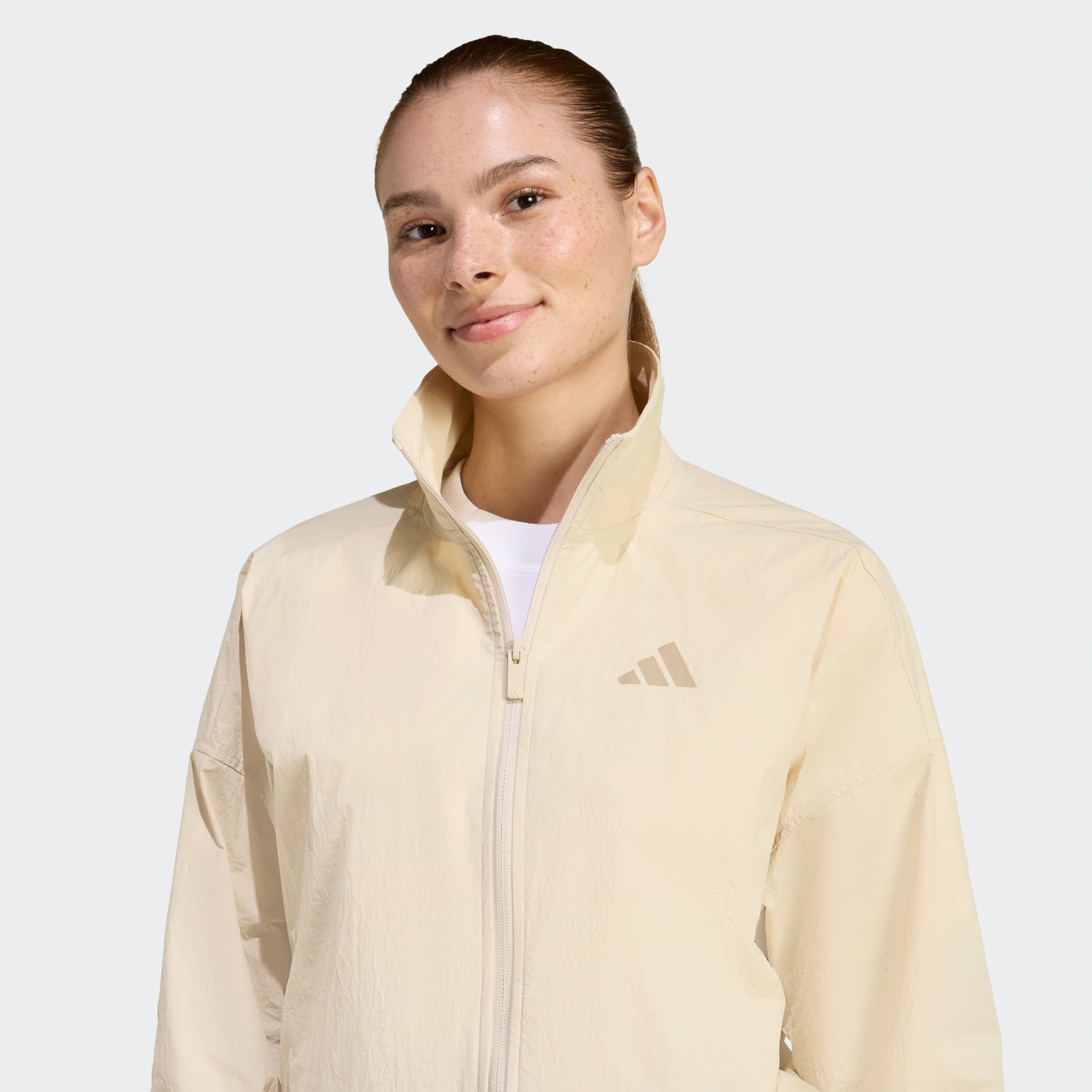 City Tech Woven Zip Track Top