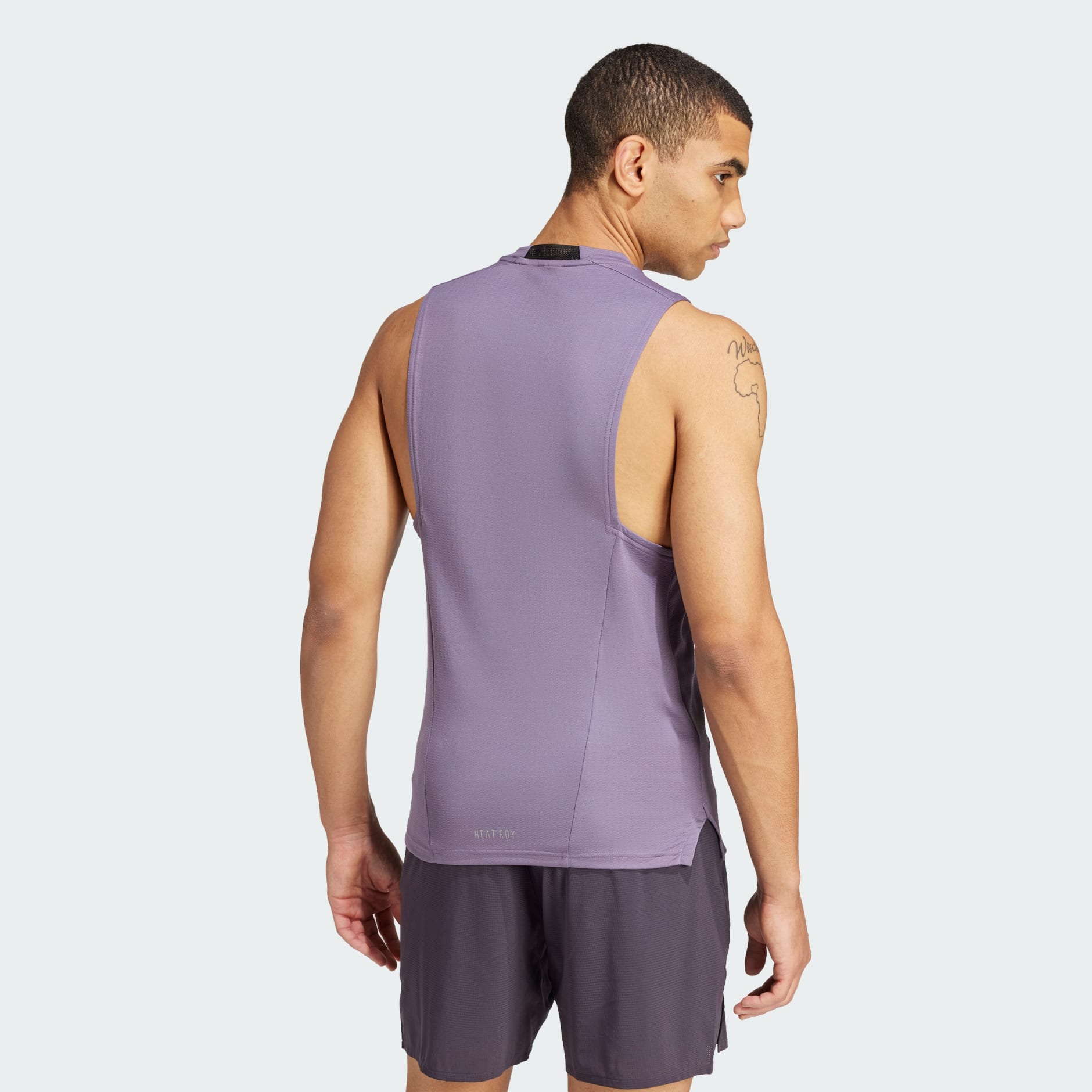 Purple adidas cheap tank top