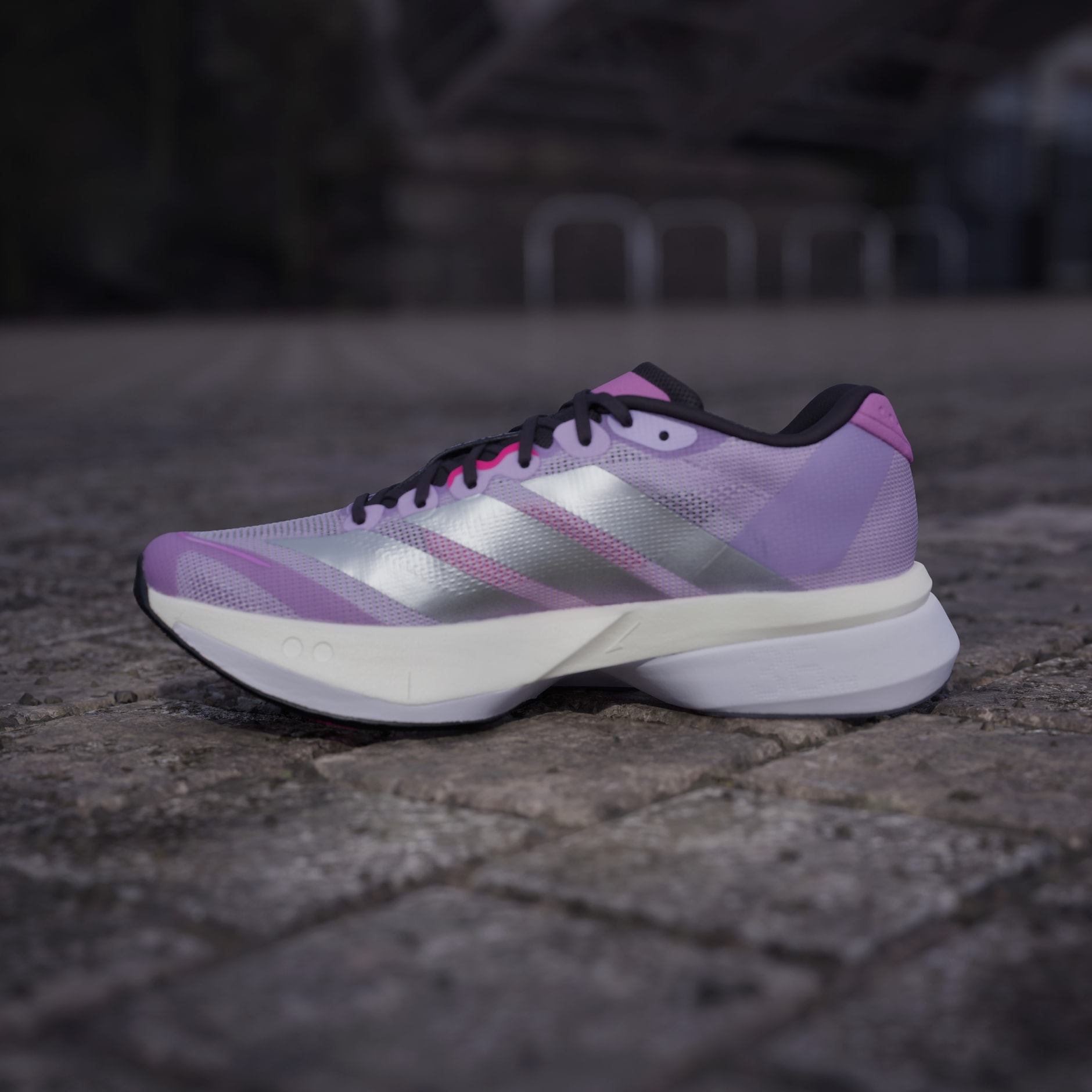 SHOES - Adizero Boston 13 Shoes - Purple | adidas Oman