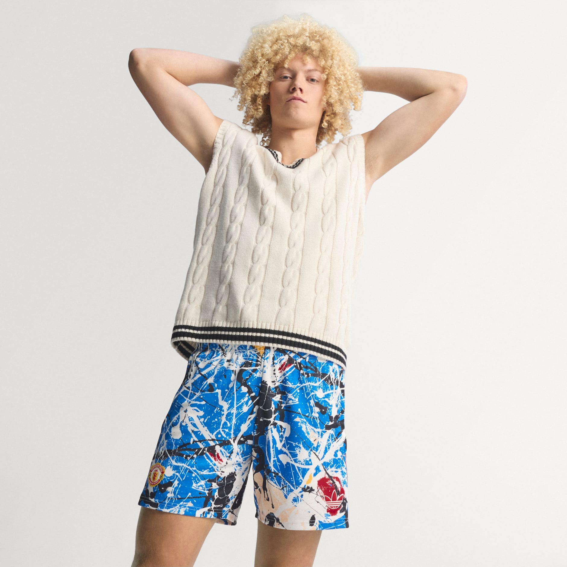 Pantaloni scurți Manchester United Stone Roses AOP