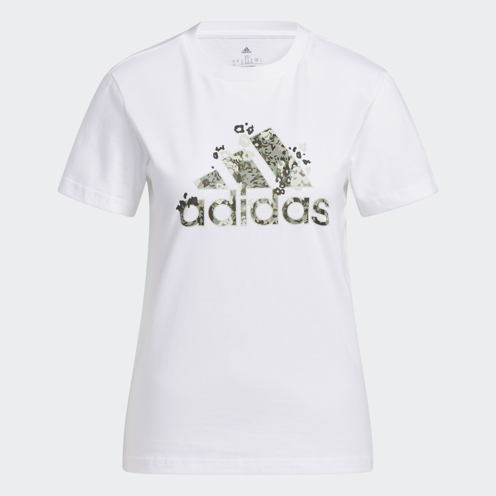 Adidas flower logo t shirt deals