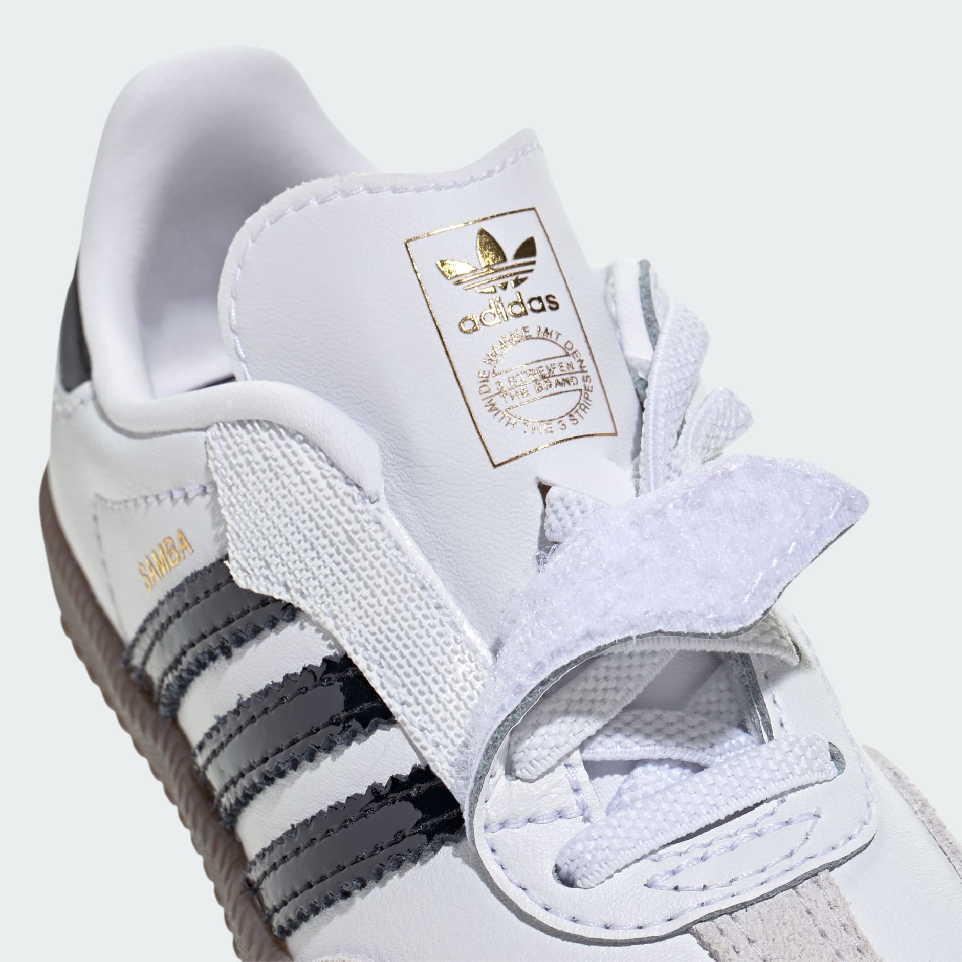 Samba OG Comfort Closure Elastic Lace Shoes Kids