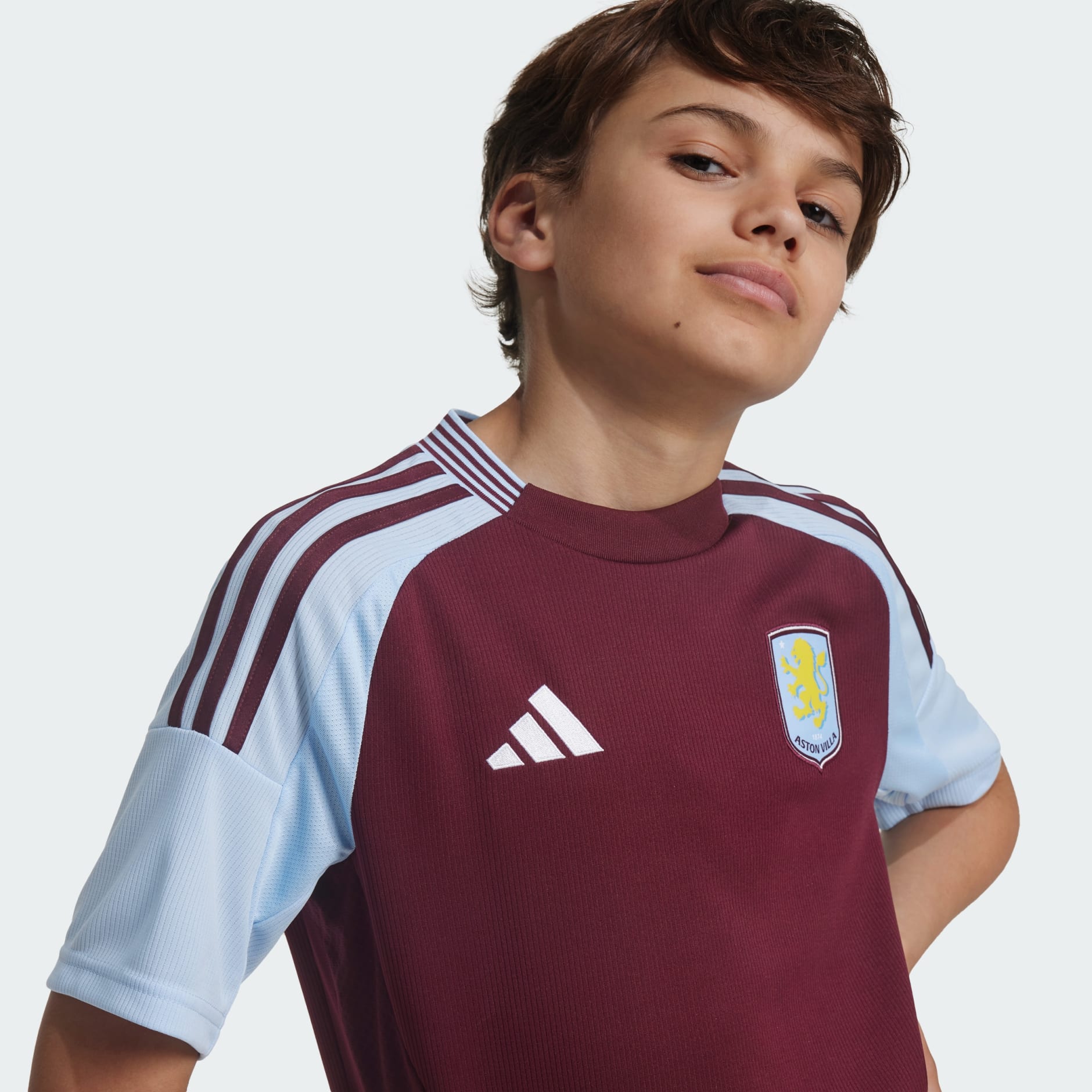 Tricou de pe teren propriu pentru copii Aston Villa FC 24/25