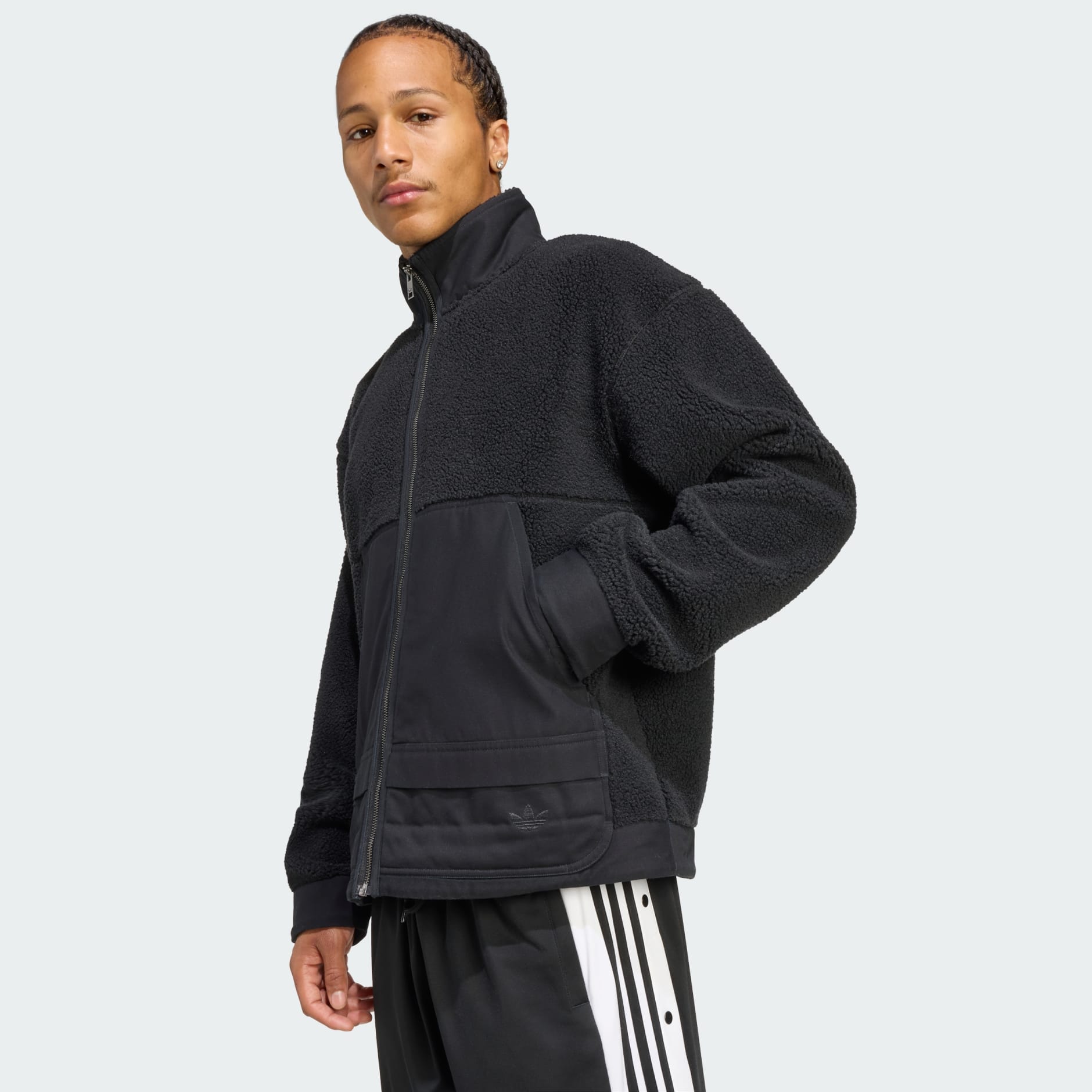 Jakna od debelog flisa s patentnim zatvaračem cijelom duljinom Premium Essentials