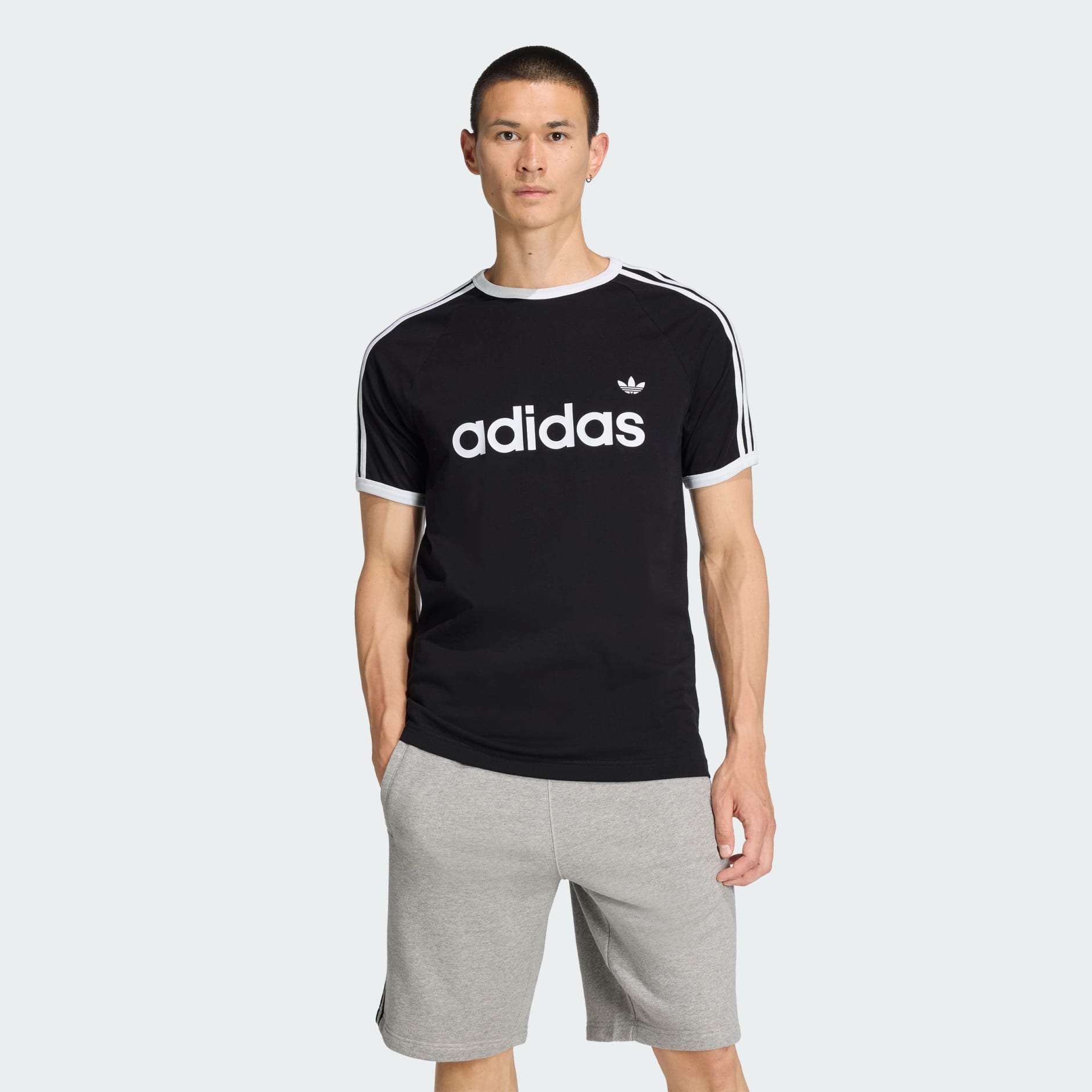 3-STRIPES SLIM RINGER TEE