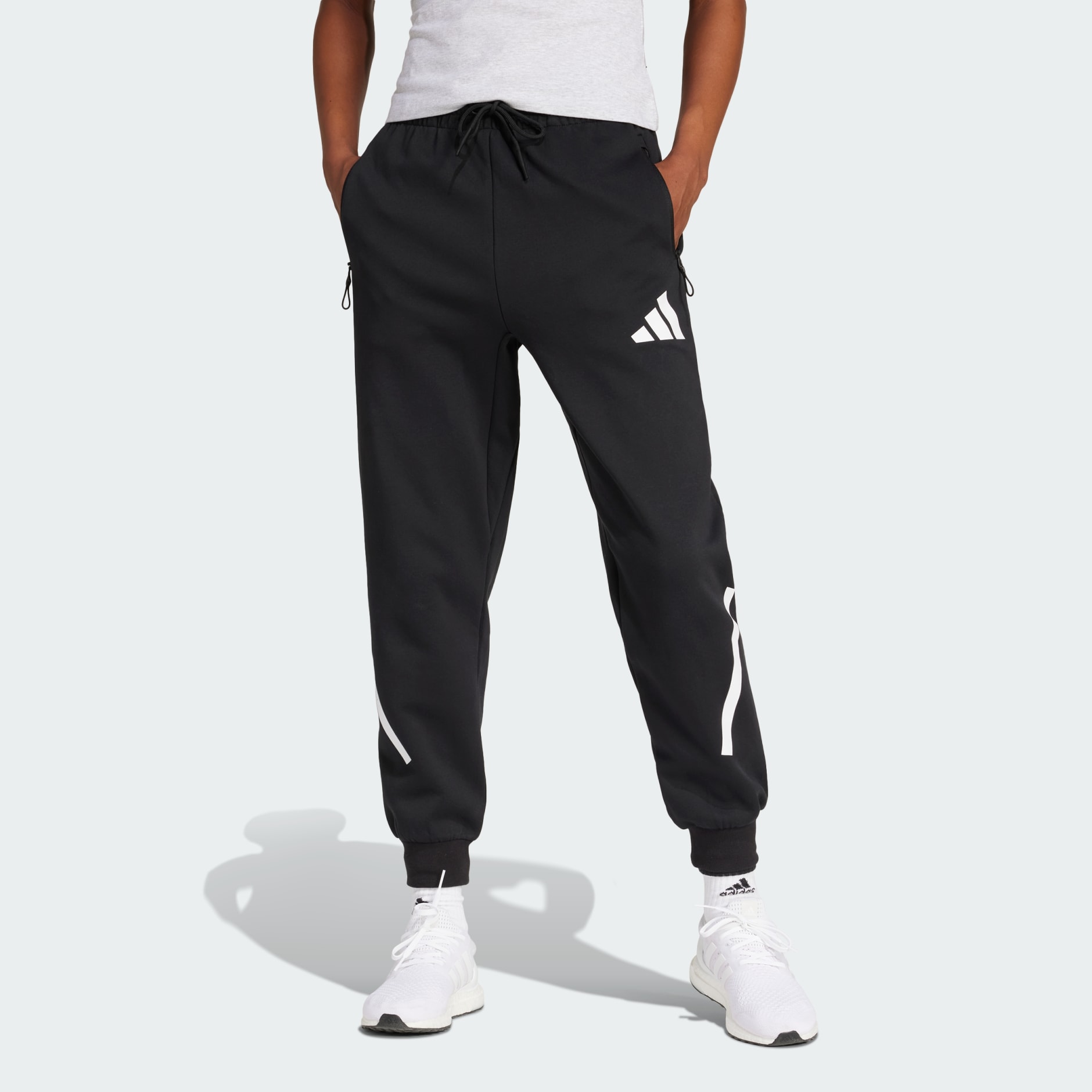 Adidas Z.n.e Sweat Pants Black M Regular Woman JC9309 M