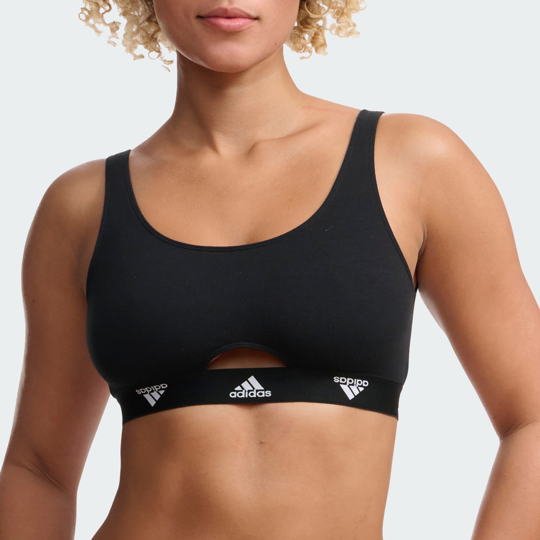 Active Comfort Cotton Scoop Bralette Underwear