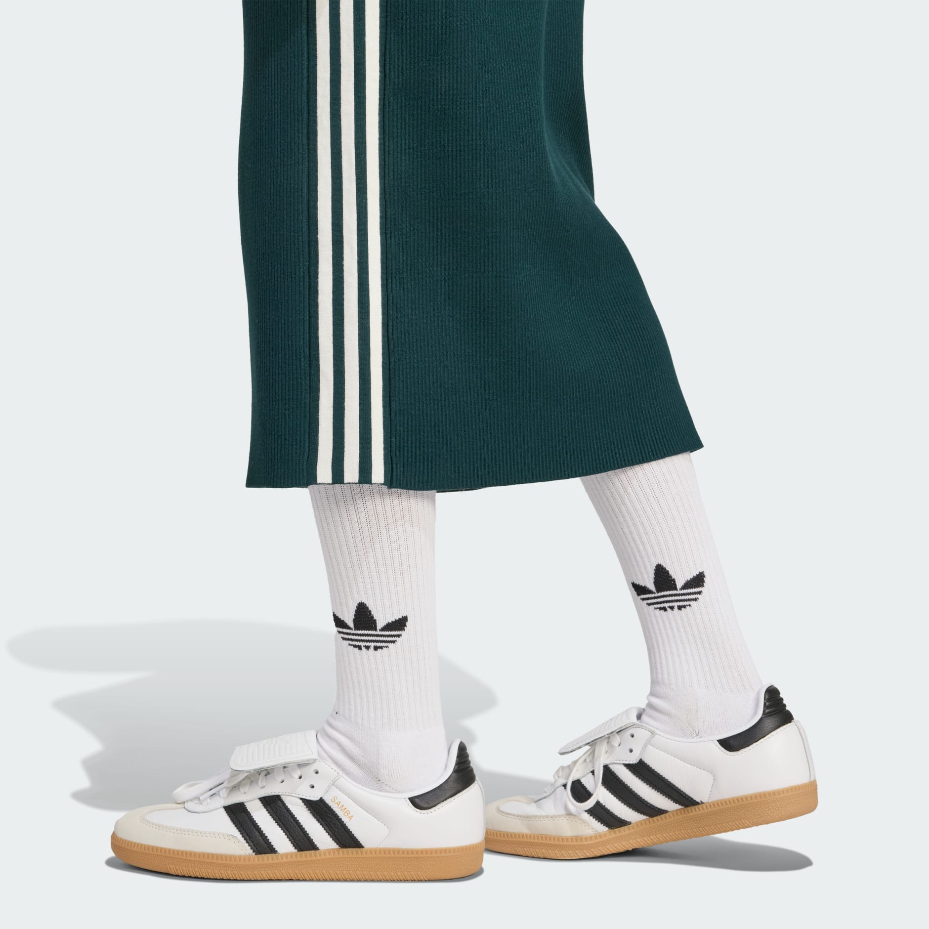 Fustă tricotată Adicolor cu 3 dungi