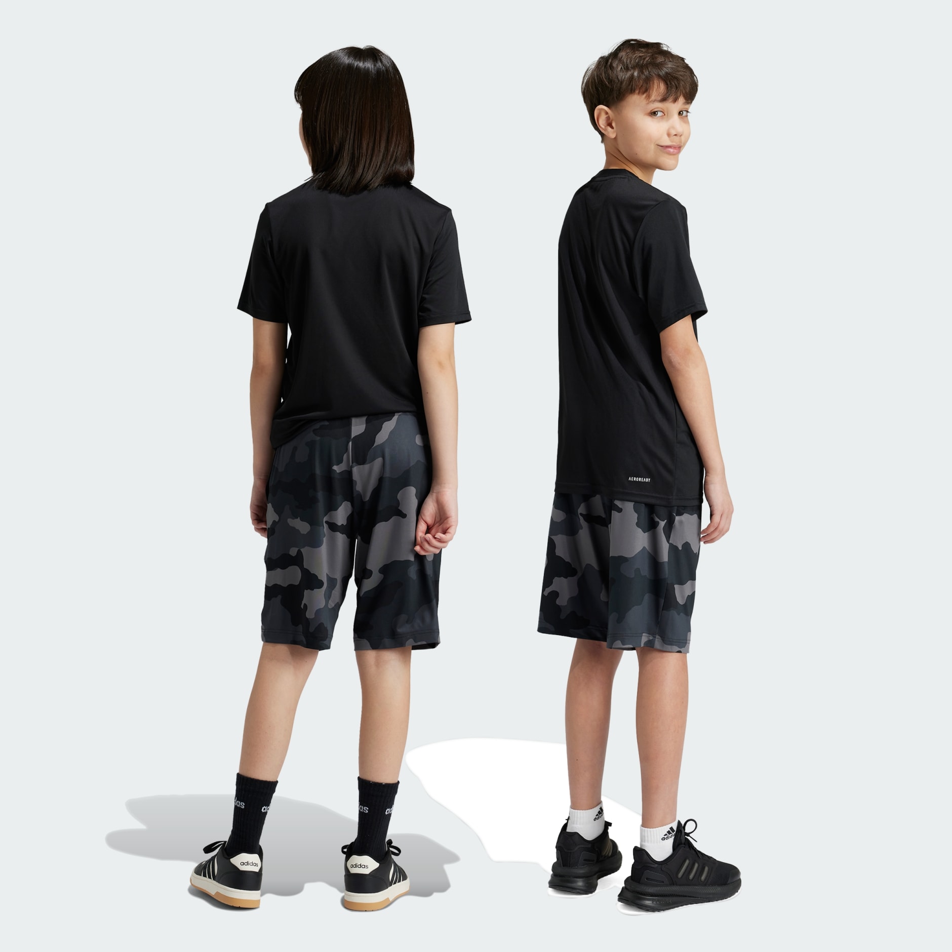 Train Essentials Seasonal Print Shorts Kids