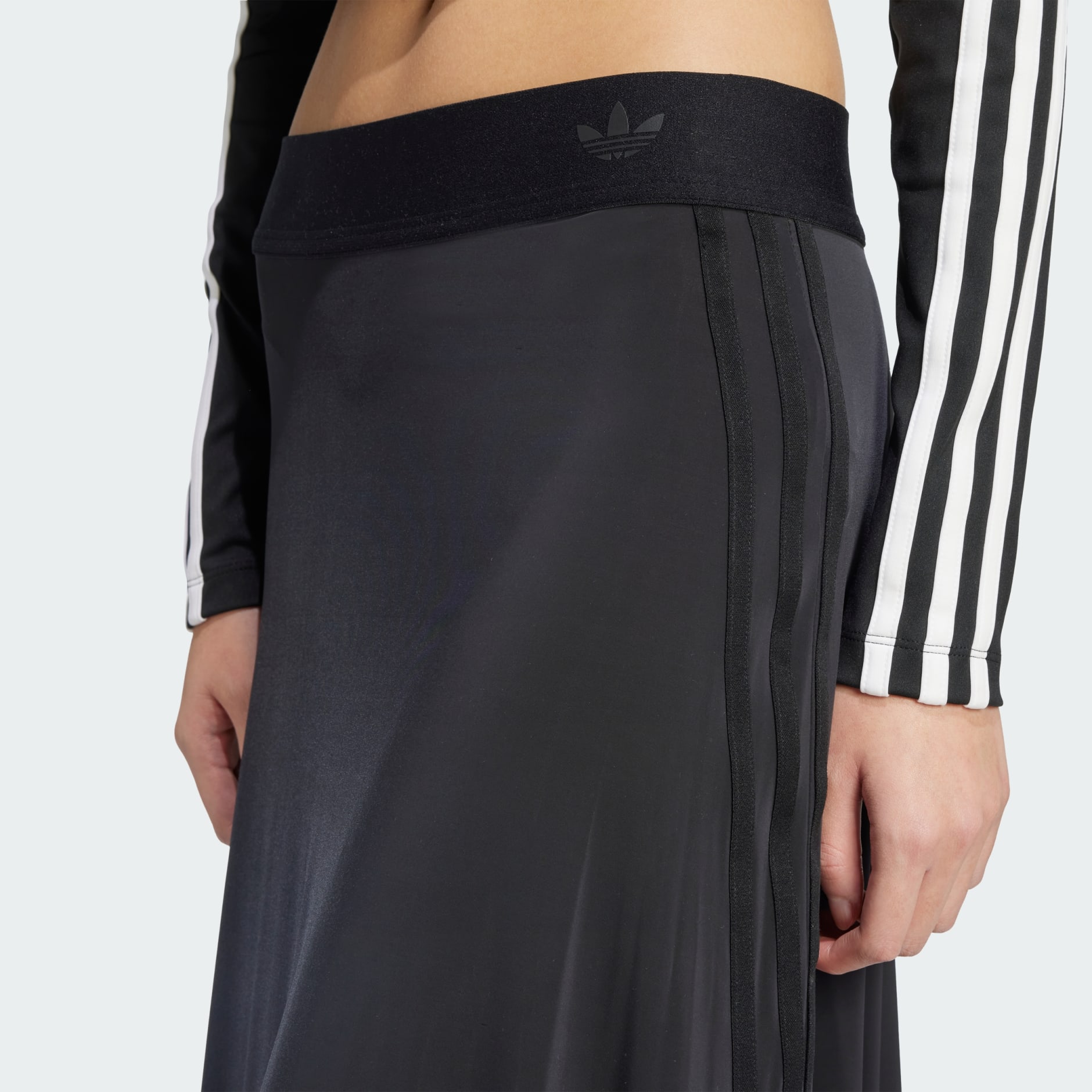 Adicolor Sheer 3-Stripes Long Skirt