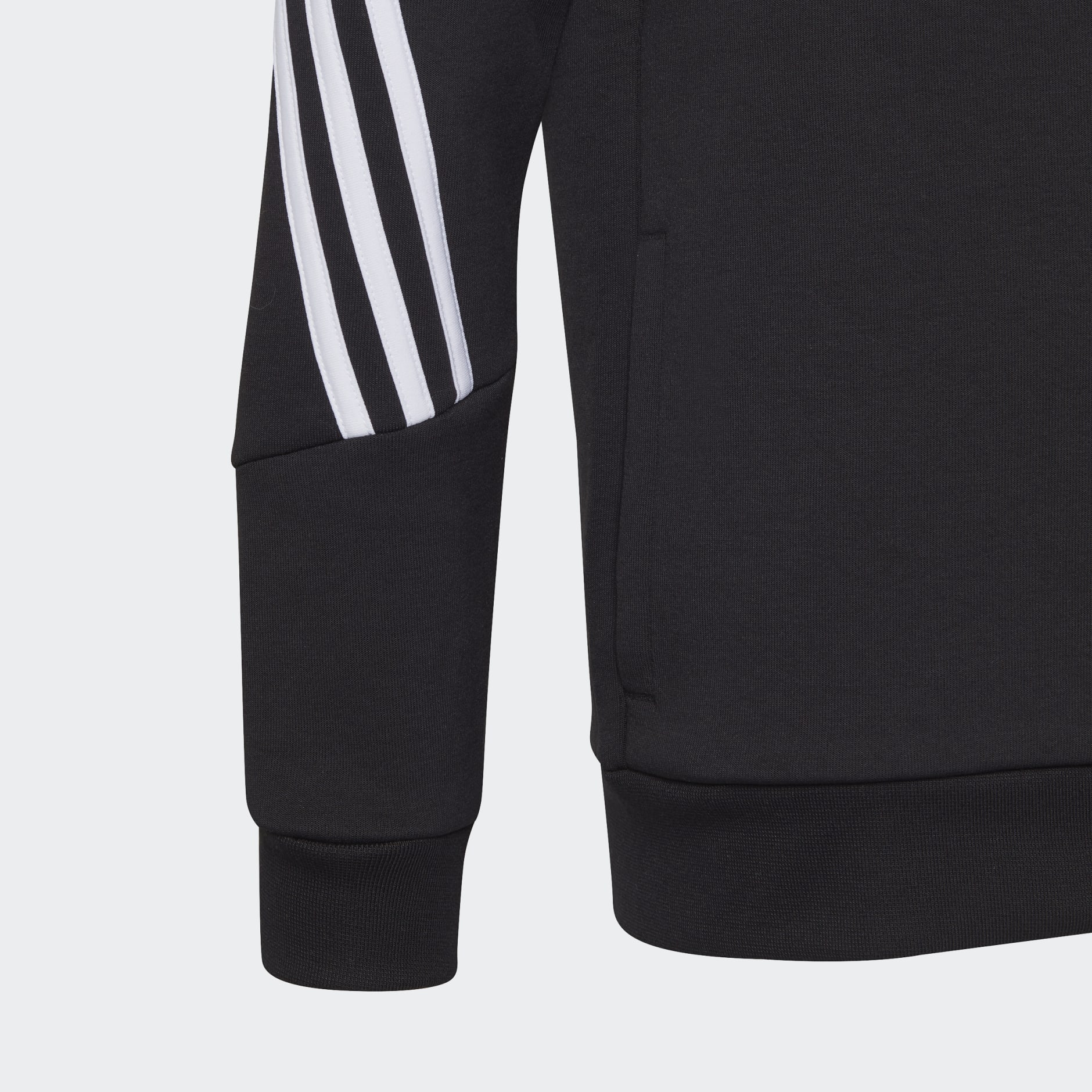 adidas Future Icons 3-Stripes Full-Zip Hoodie - Black | adidas UAE
