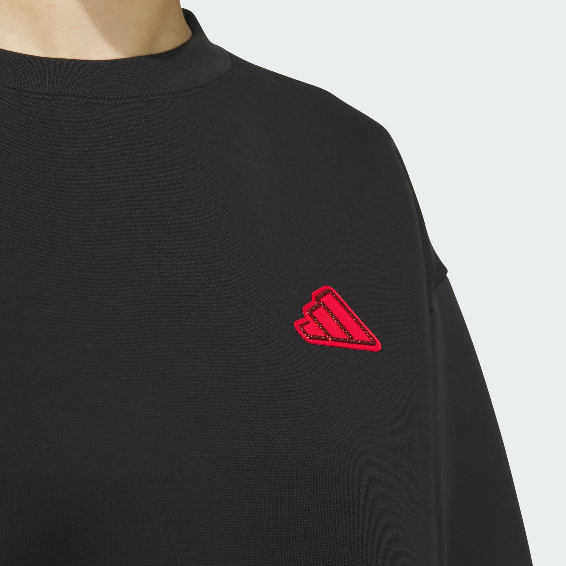 LFYT Arch Logo Crewneck Sweatshirt 黒赤xxl LFYT Arch Logo Crewneck Sweatshirt 黒赤xxl LFYT PATCHWORK