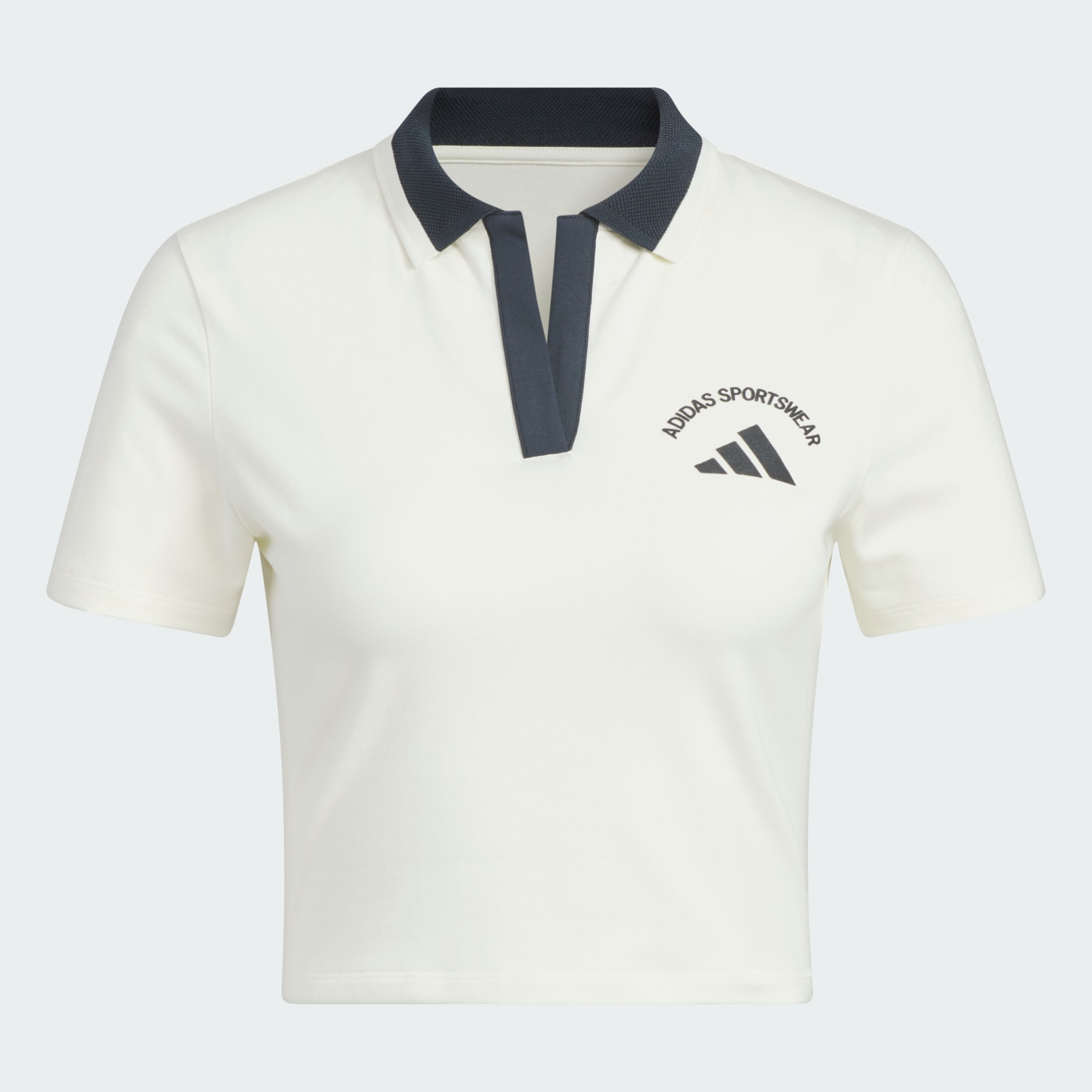 短袖修身 Polo 恤