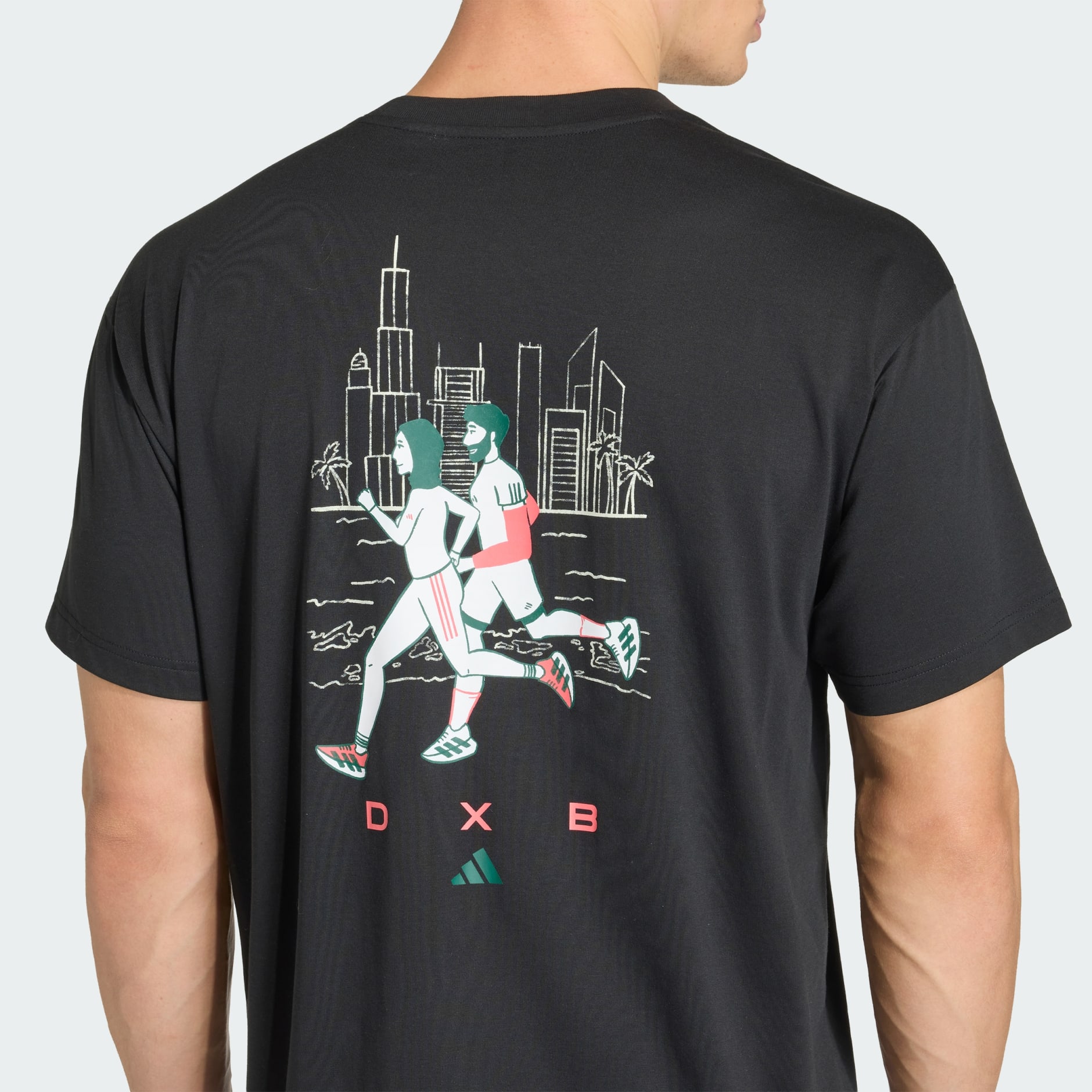RUNNING DUBAI GRAPHIC T-SHIRT