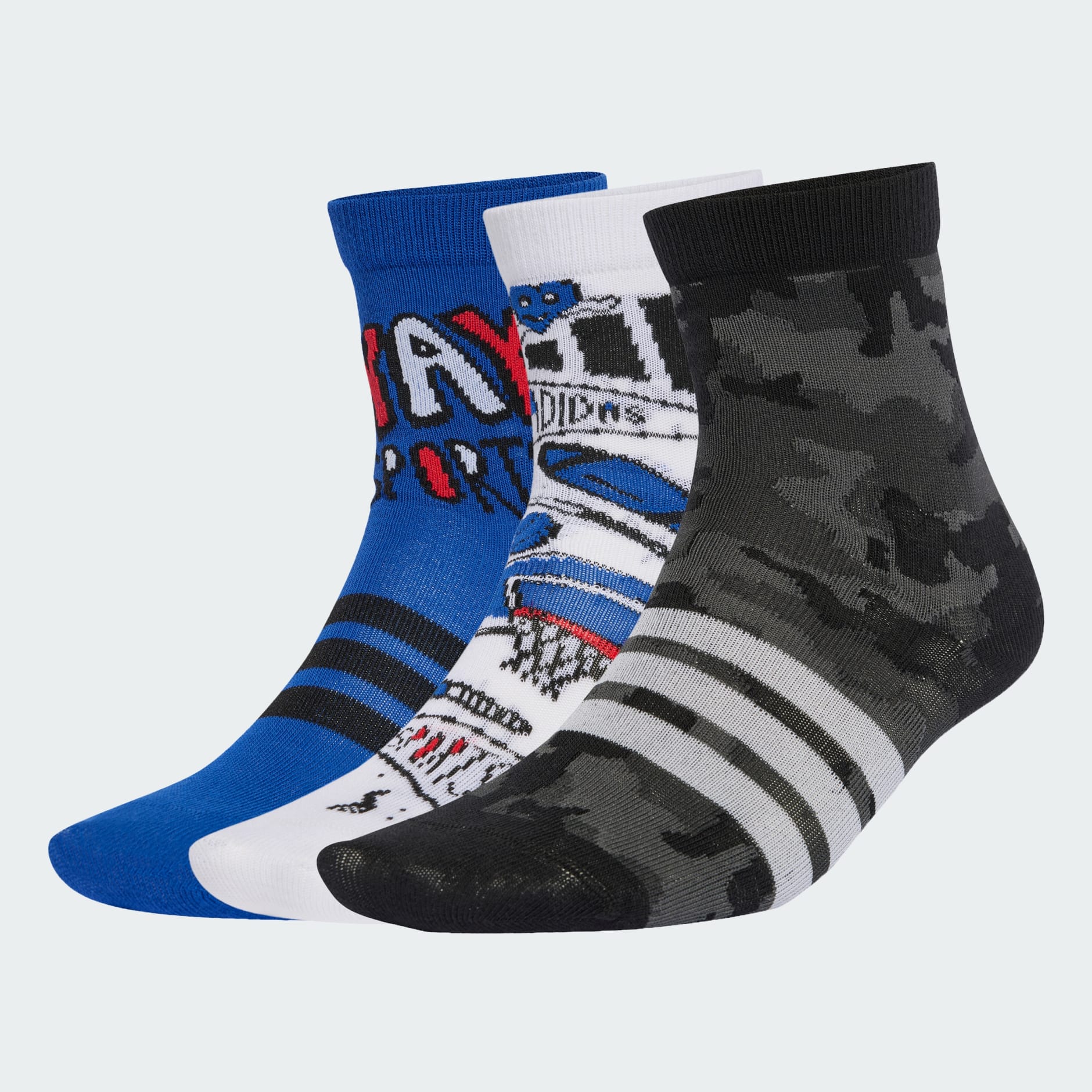 Logo 3 Pairs Per Pack Socks Kids