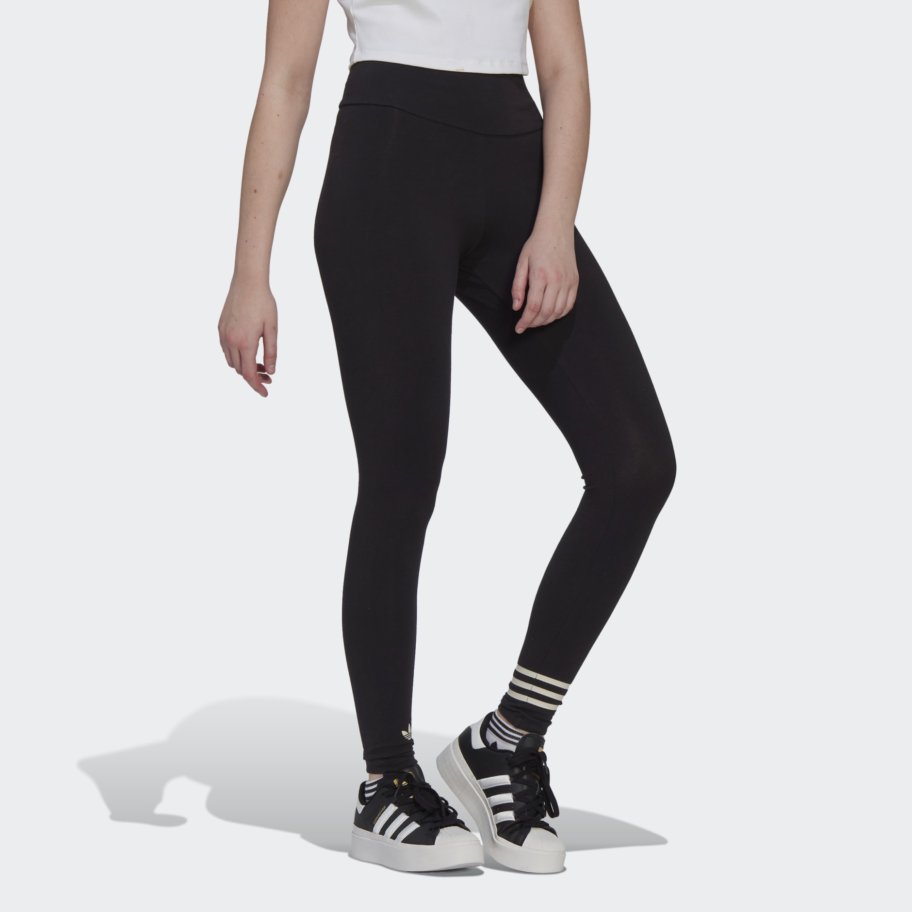 adidas Adicolor Neuclassics Full-Length Leggings - Black | adidas ZA