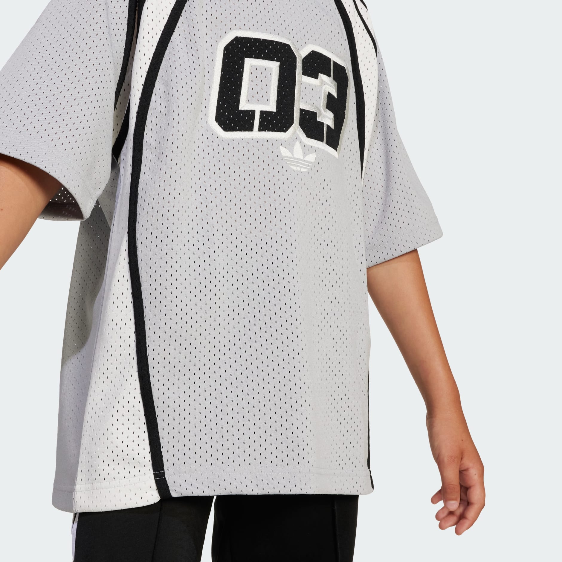 Tシャツ・カットソー adidas oversized jersey tee JC7323 adidas Oversize Jersey Tee - Grey | adidas UAE