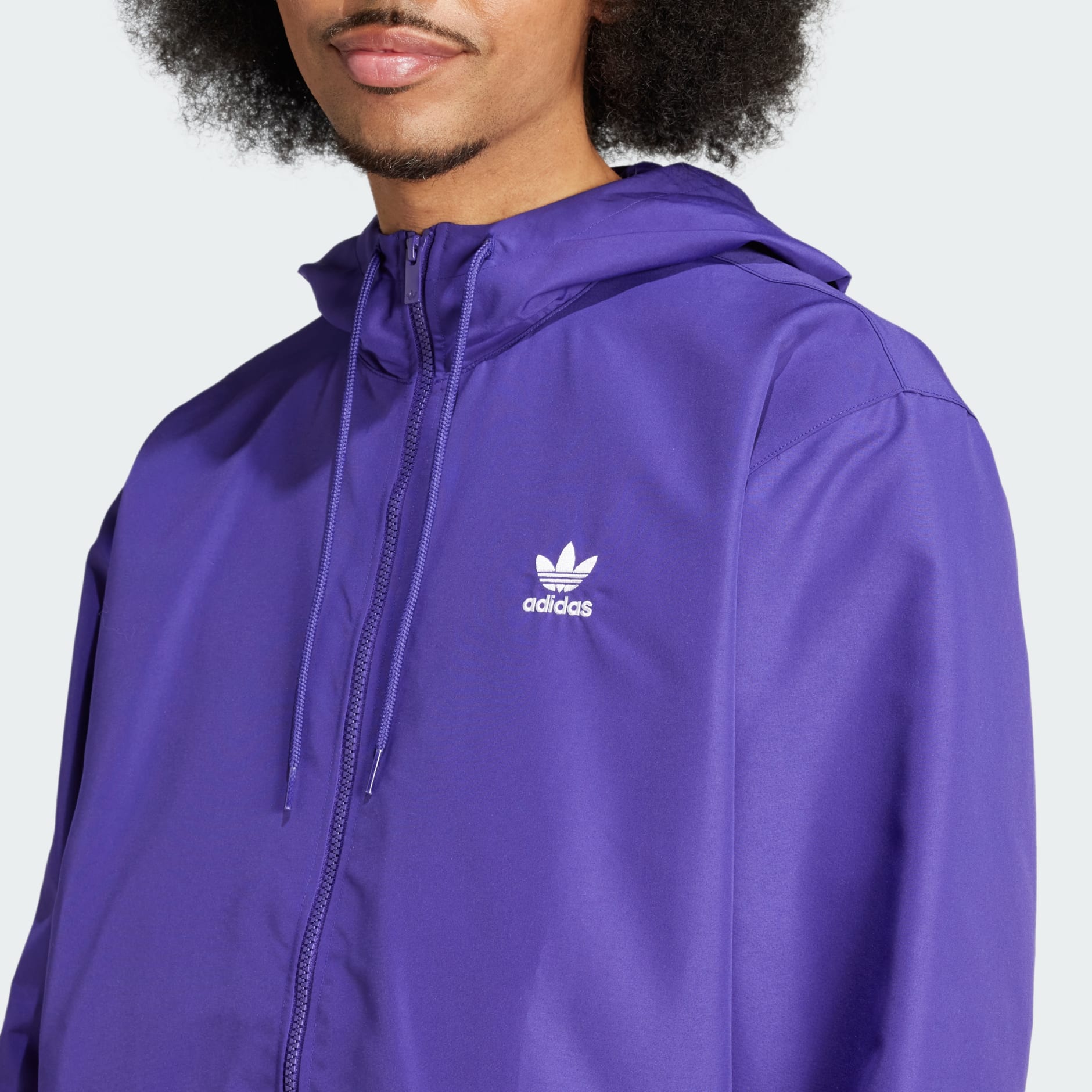 Adidas Z.N.E Prime HD Men's Full Zip Track Jacket Light Grey