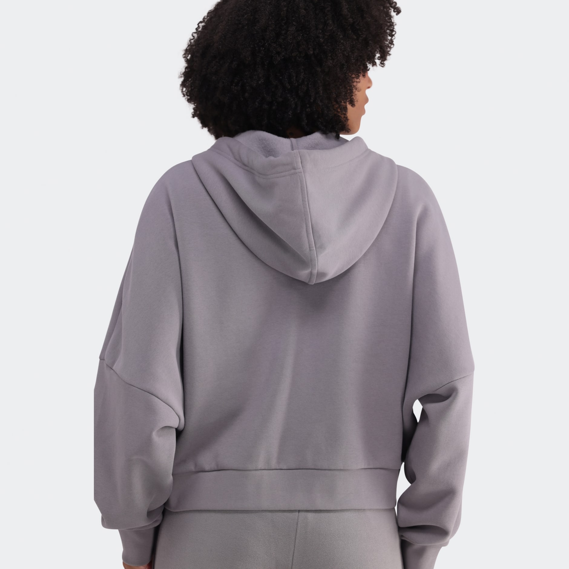 Essentials Short Full-Zip French Terry Hoodie