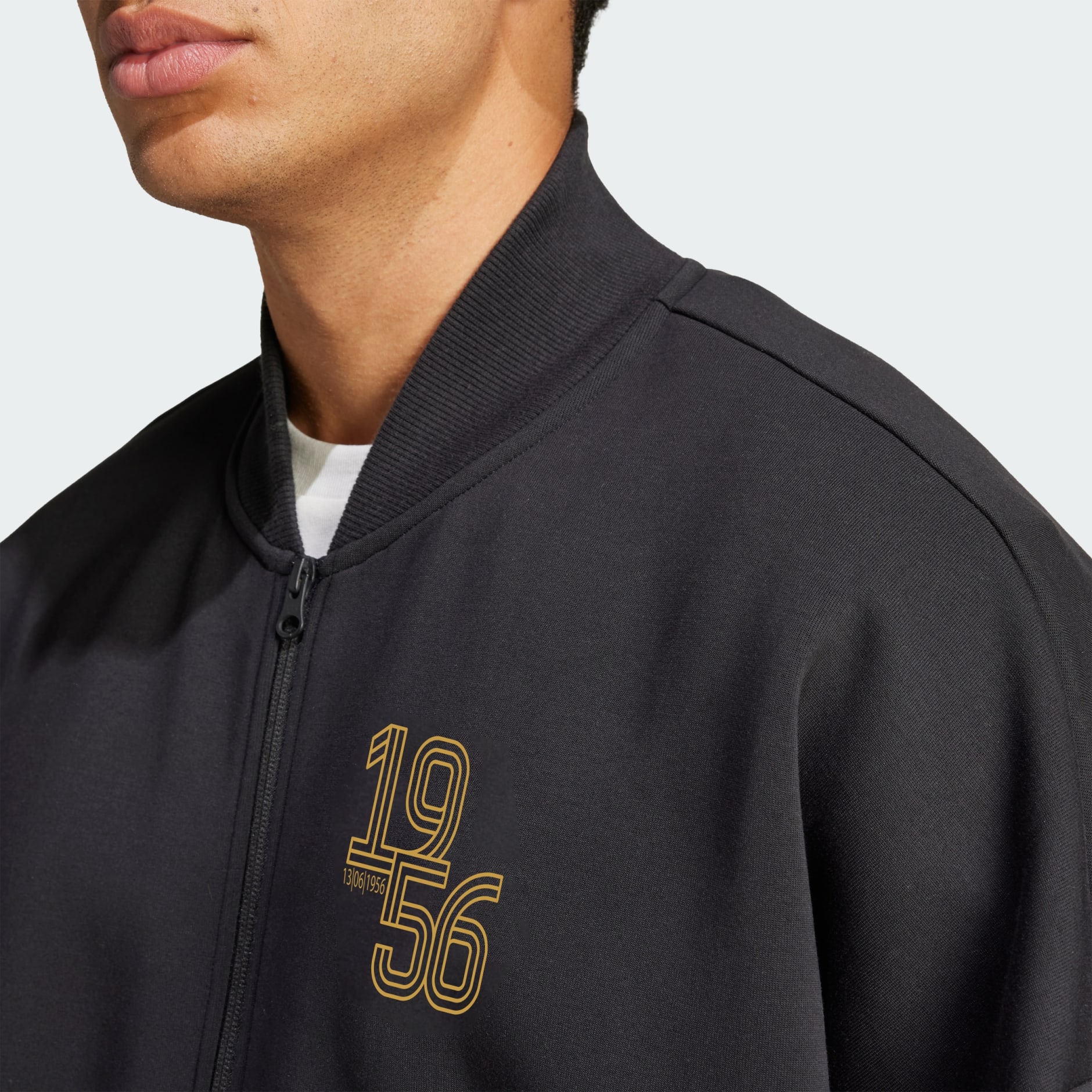 adidas Real Madrid Doubleknit Track Top - Black | adidas UAE