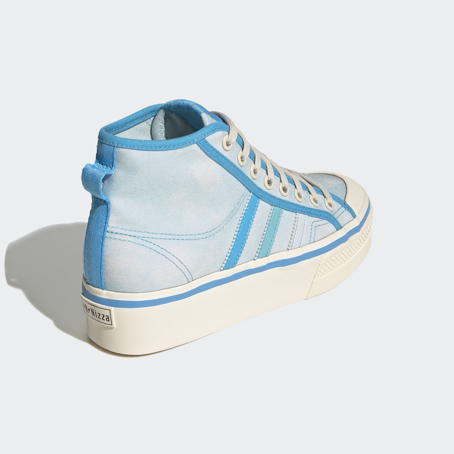 Shoes - Nizza Platform Mid Shoes - Blue | adidas Israel