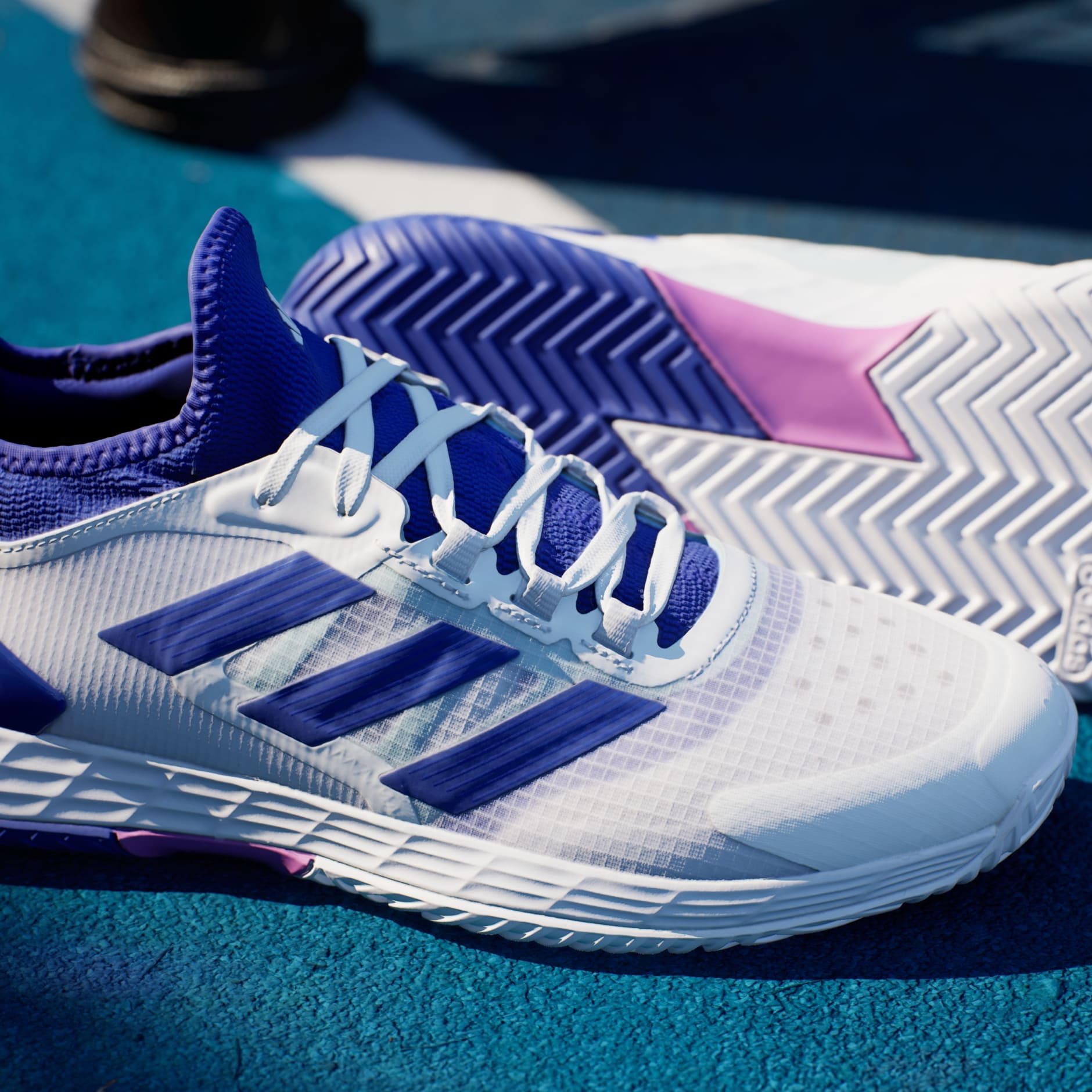 adidas Adizero Ubersonic 4.1 Tennis Shoes - White | adidas UAE