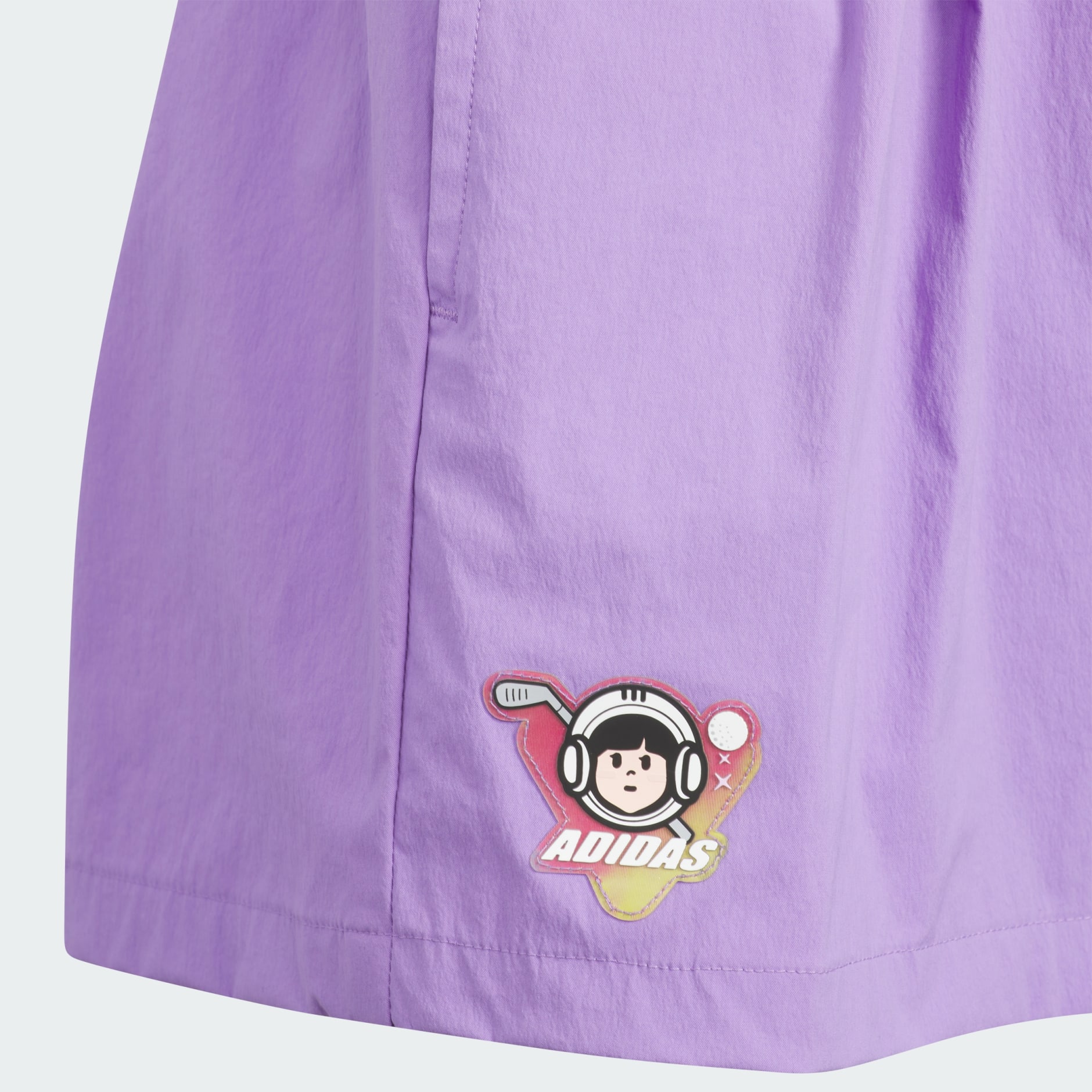 青少年圖案梭織短褲