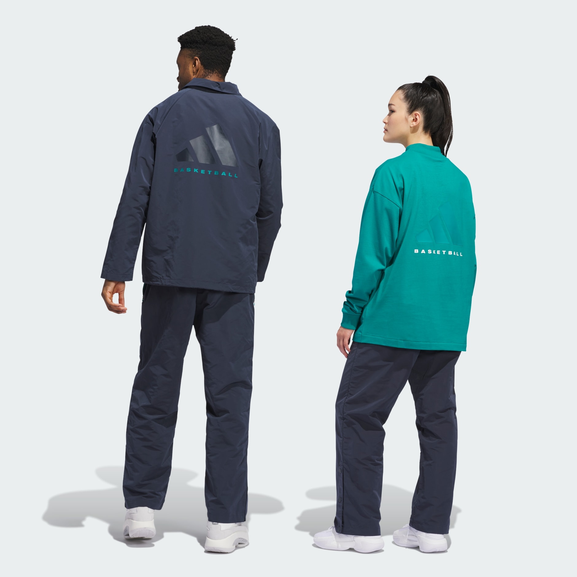 adidas Basketball Woven Snap Pants