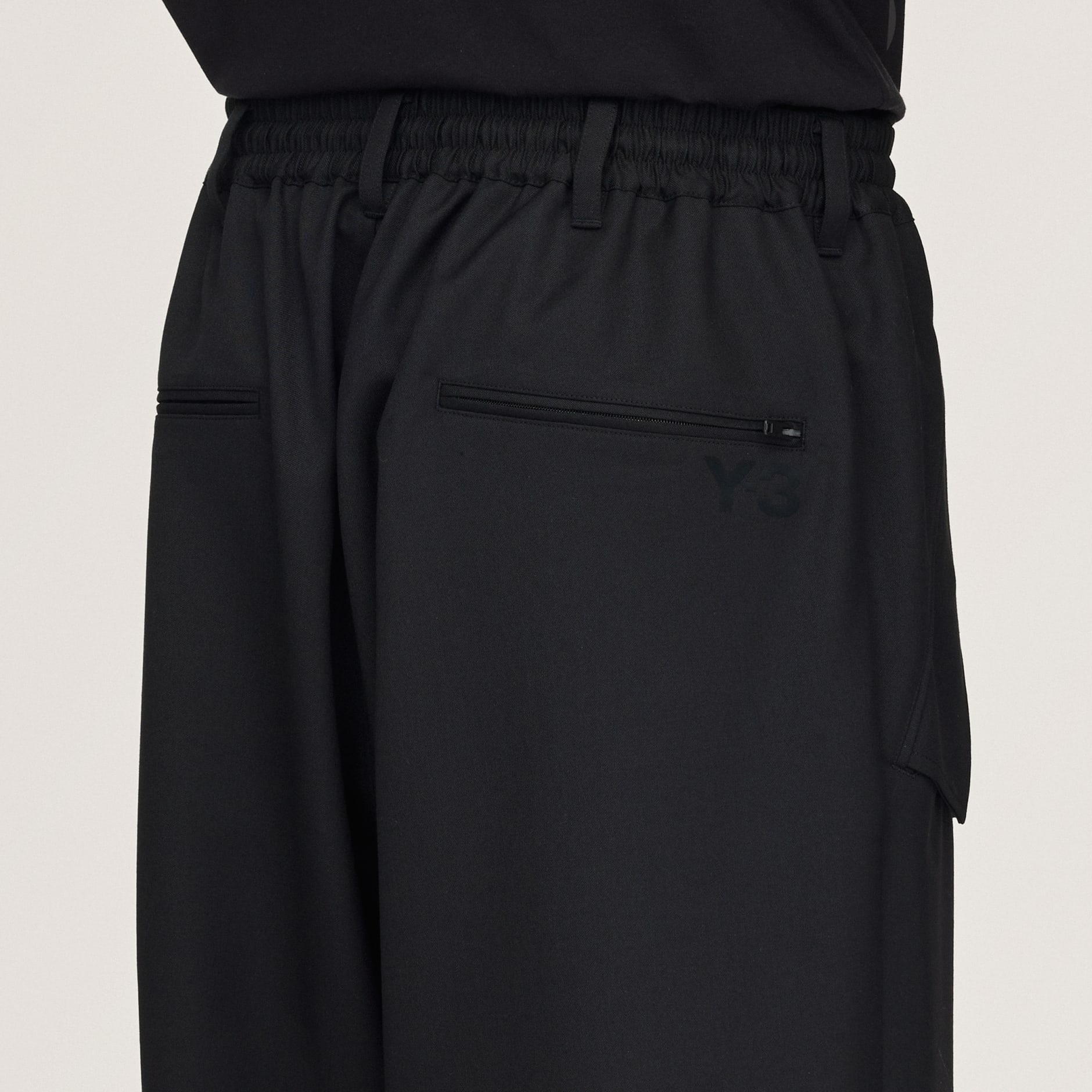 Vunene hlače ravnog kroja Y-3 Refined