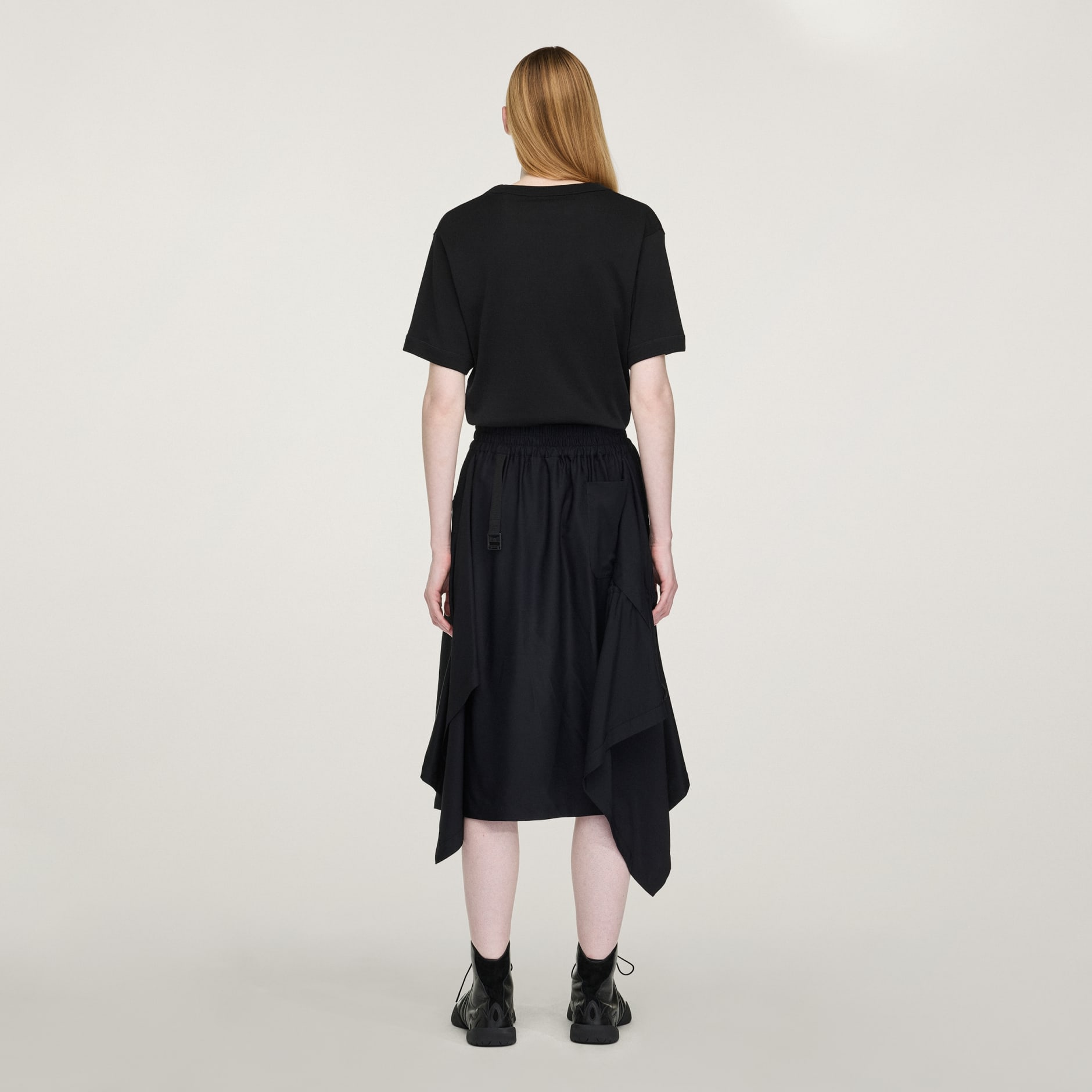 Y-3 Rayon Twill Skirt