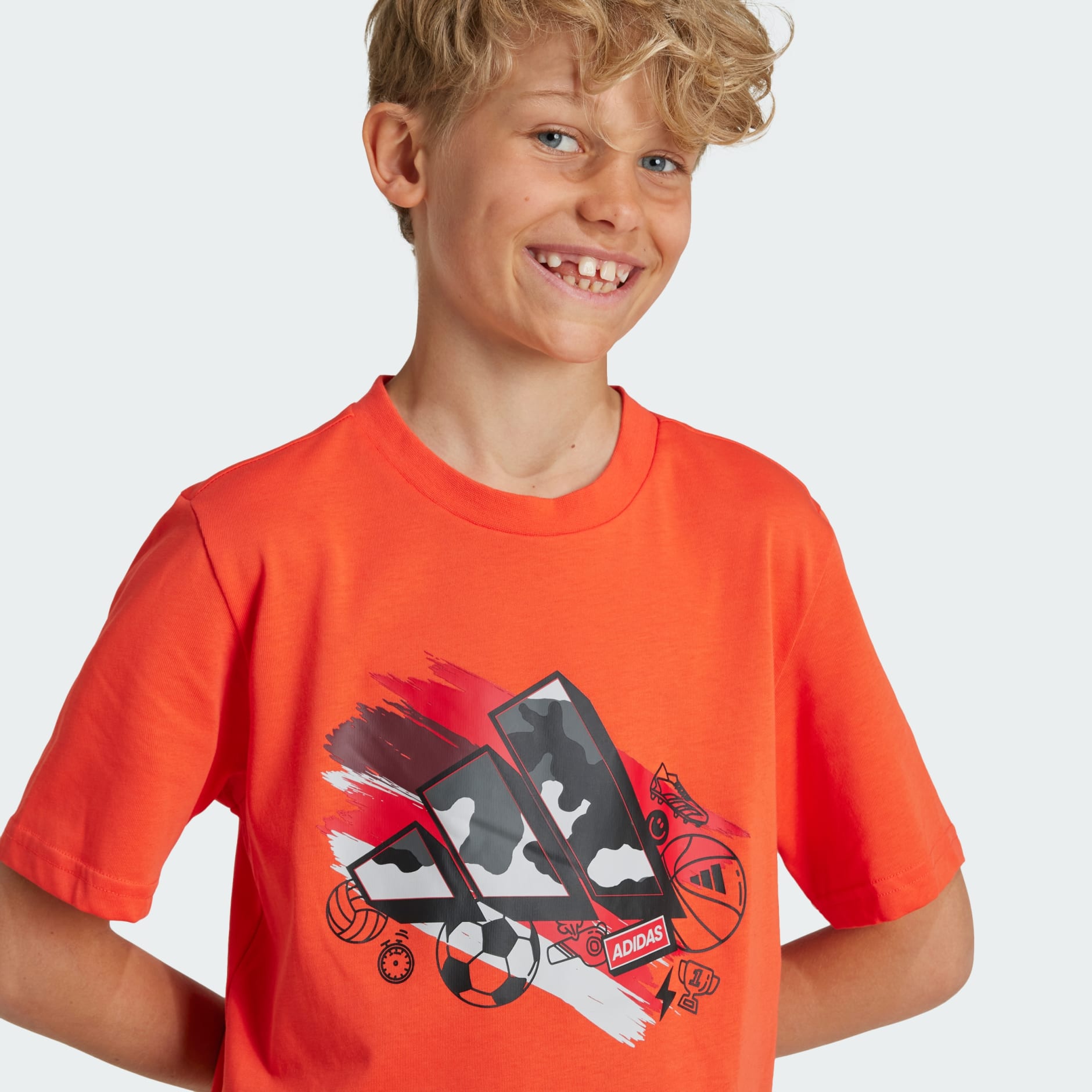 Tricou de antrenament cu imprimeu
