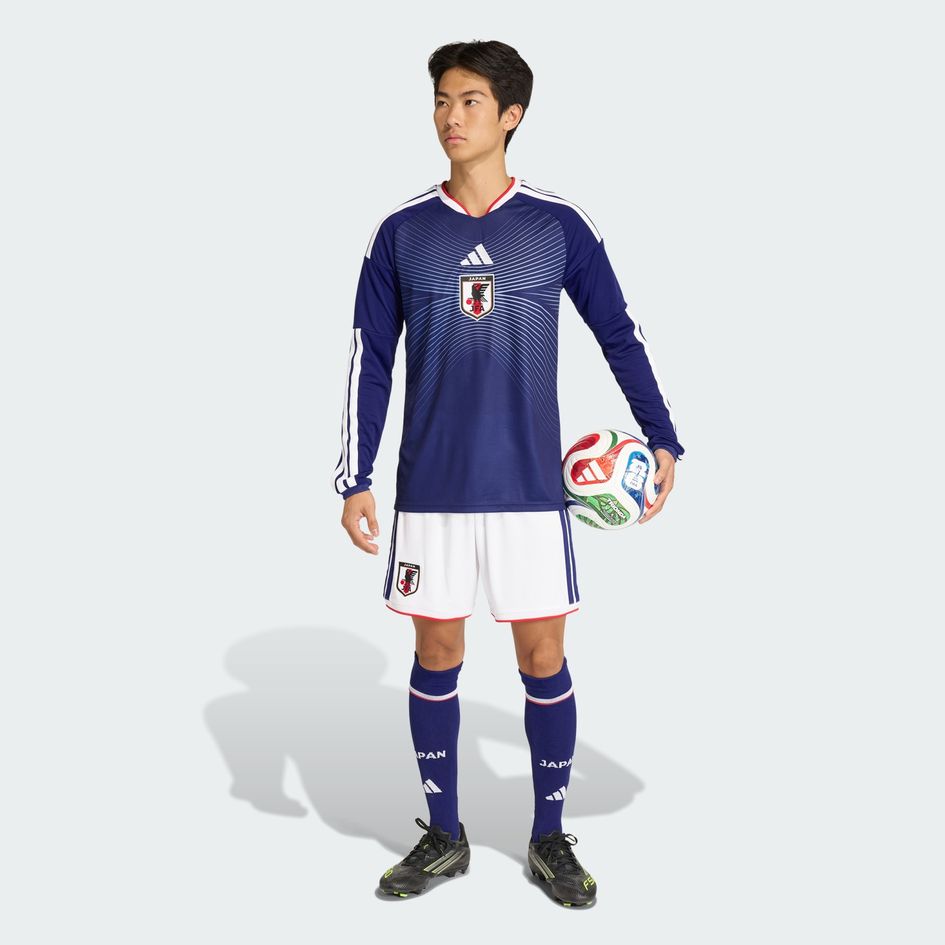 Japan 26 Home Long Sleeve Jersey