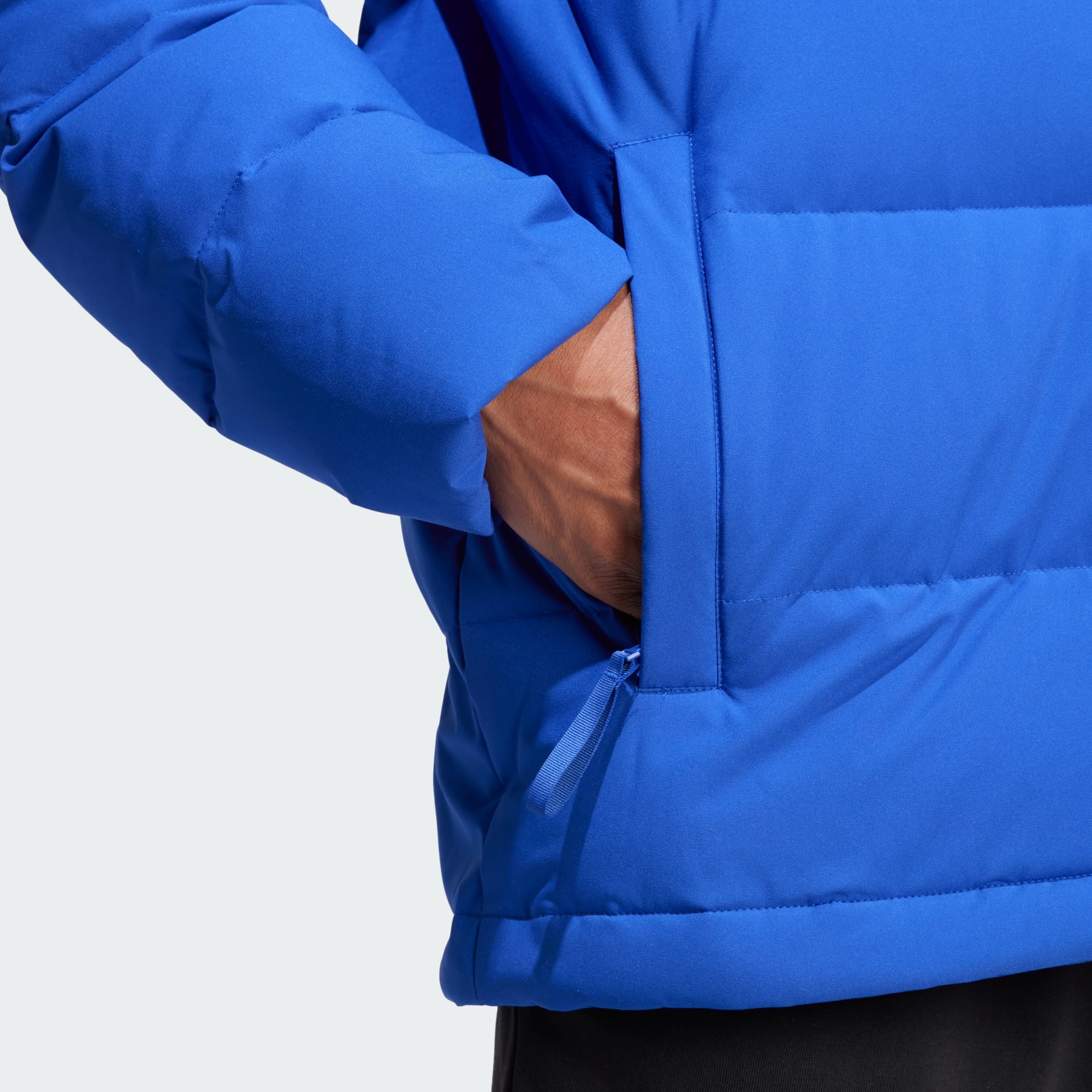 Mens adidas helionic puffer jacket best sale