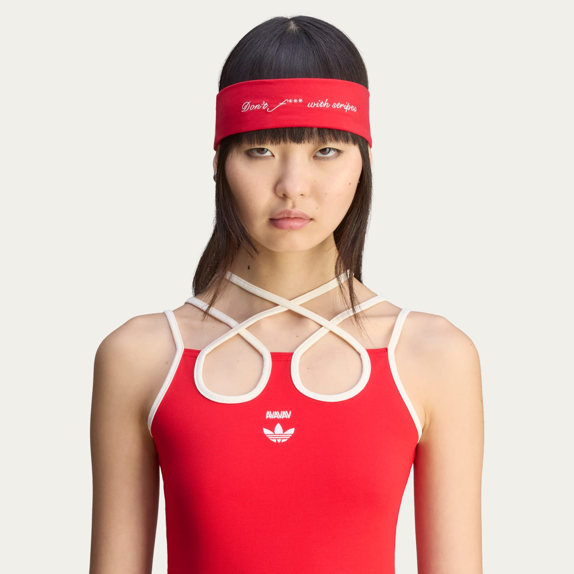 adidas by Avavav Strap Tank Top - Red | adidas Hong Kong