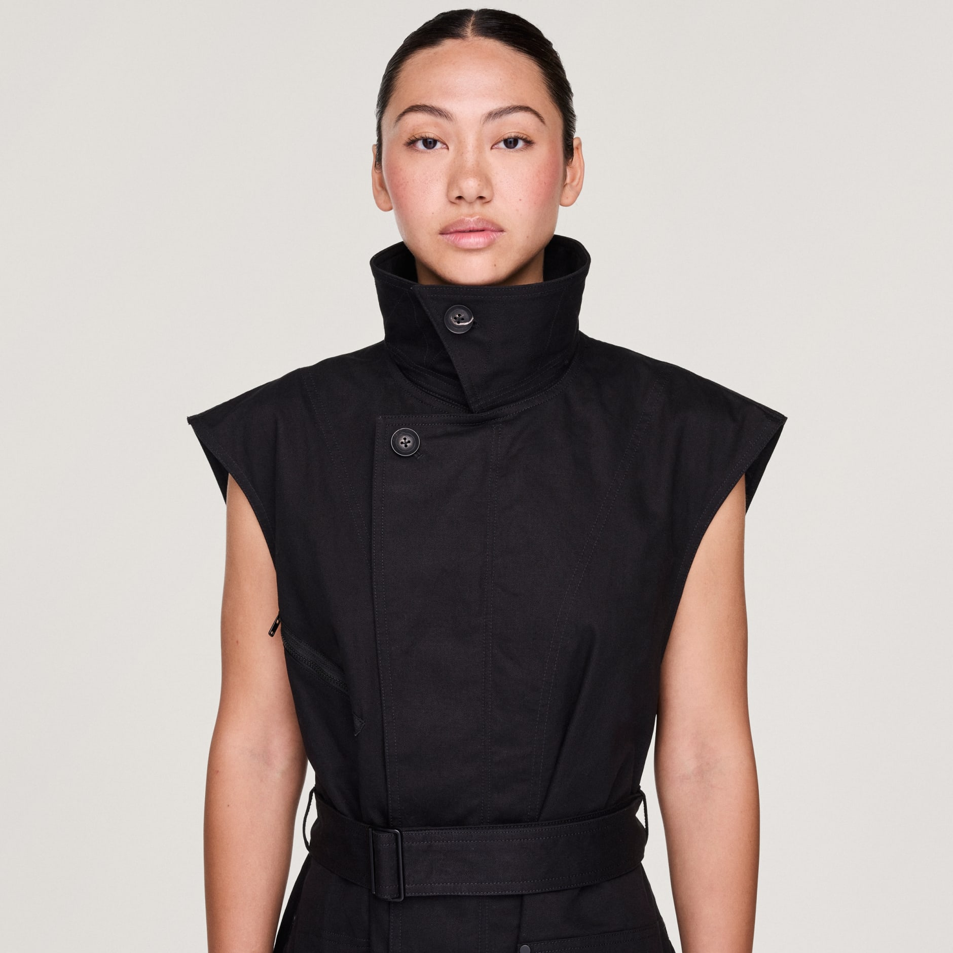 Rochie din twill Y-3 UT