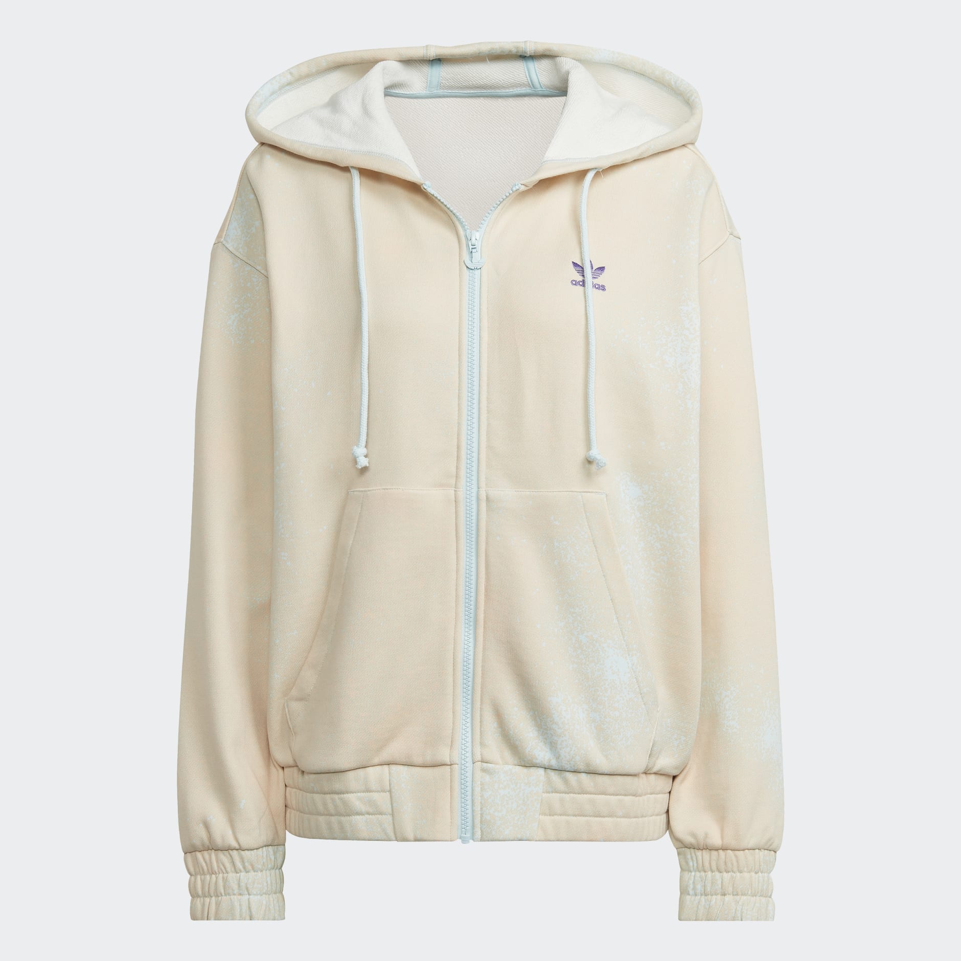 Allover Print Full Zip Hoodie