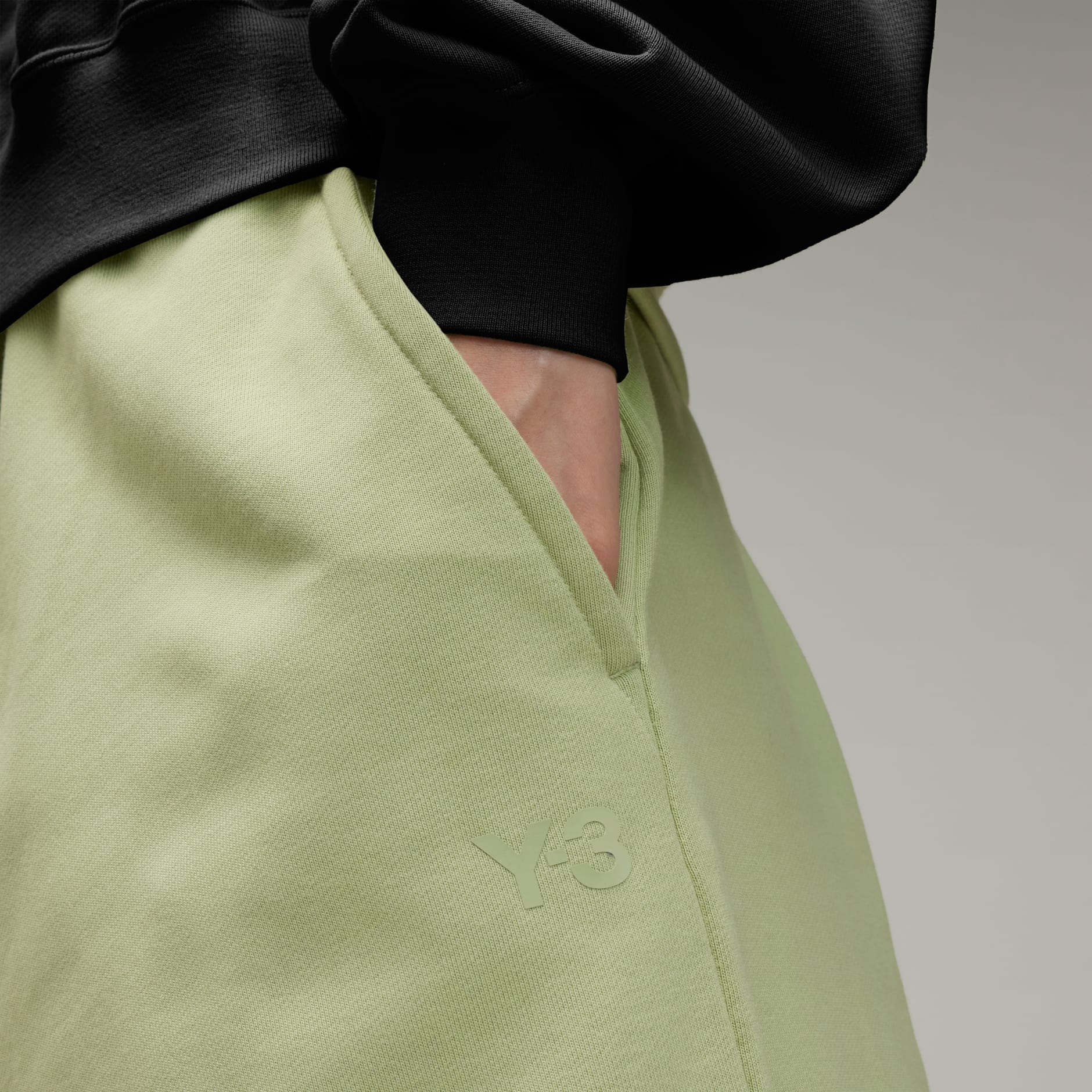 Y-3 French Terry Wide Leg Pants