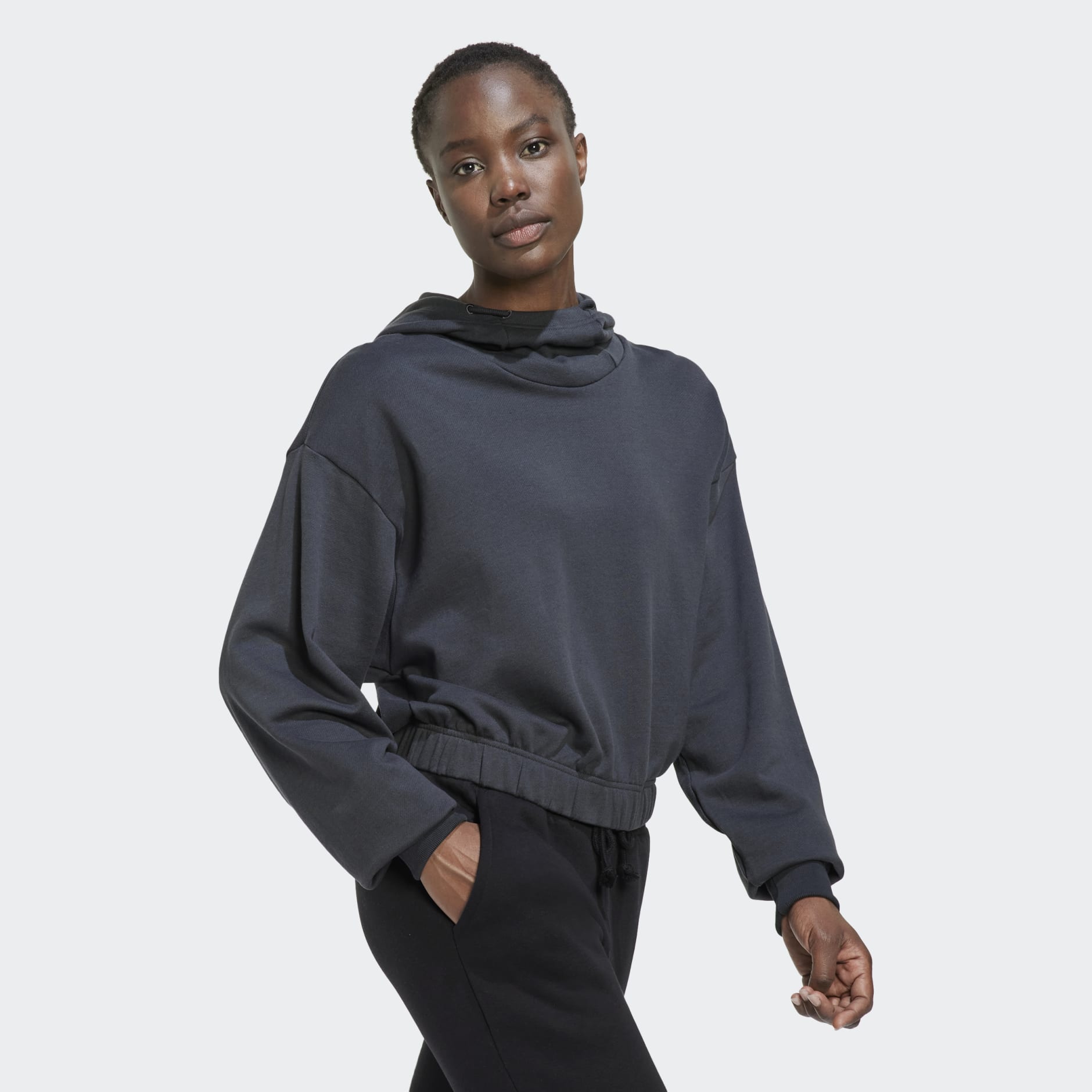 Studio Lounge Cropped Hoodie