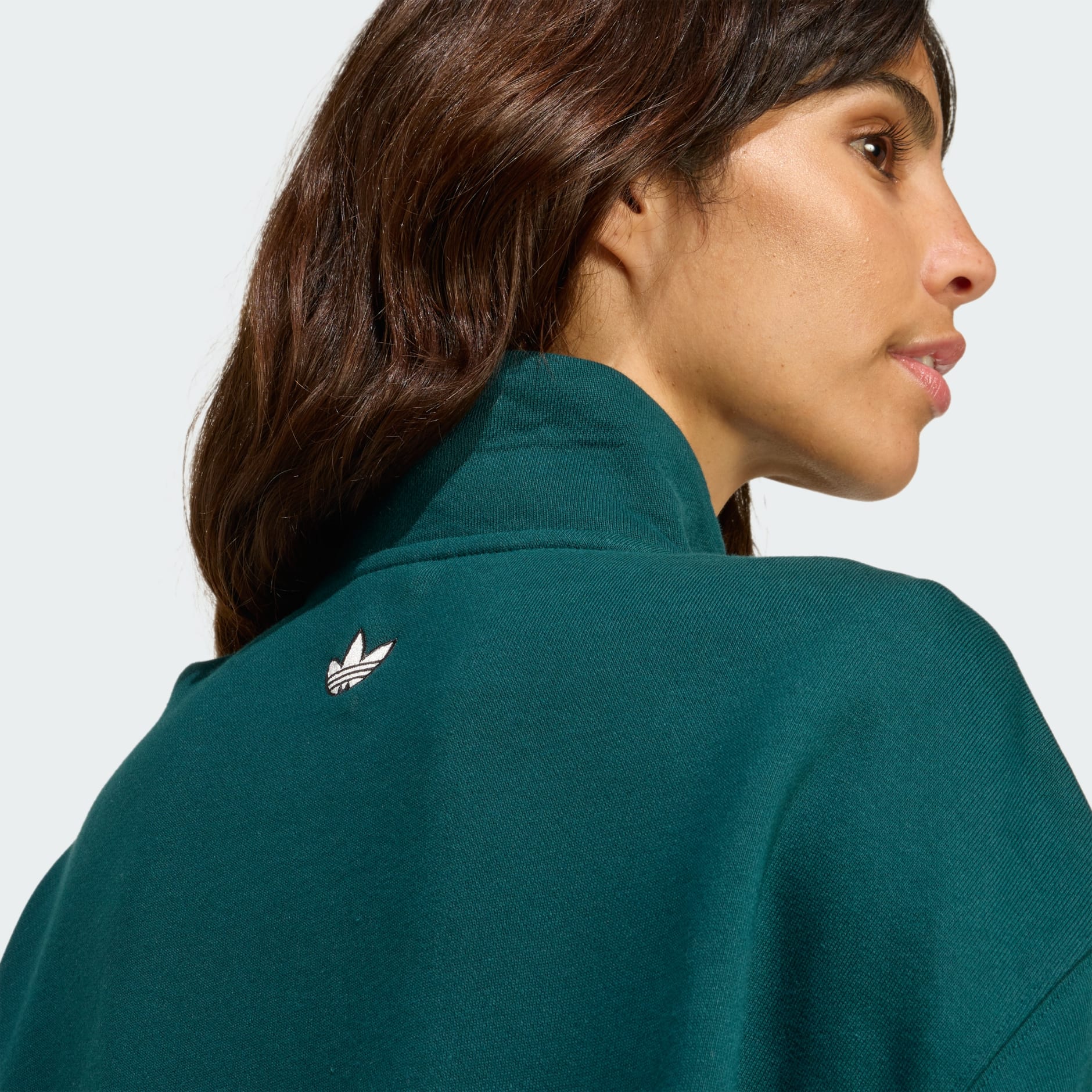 ADIDAS ORIGINALS ATHL DEPT GRAPHIC QUARTER ZIP